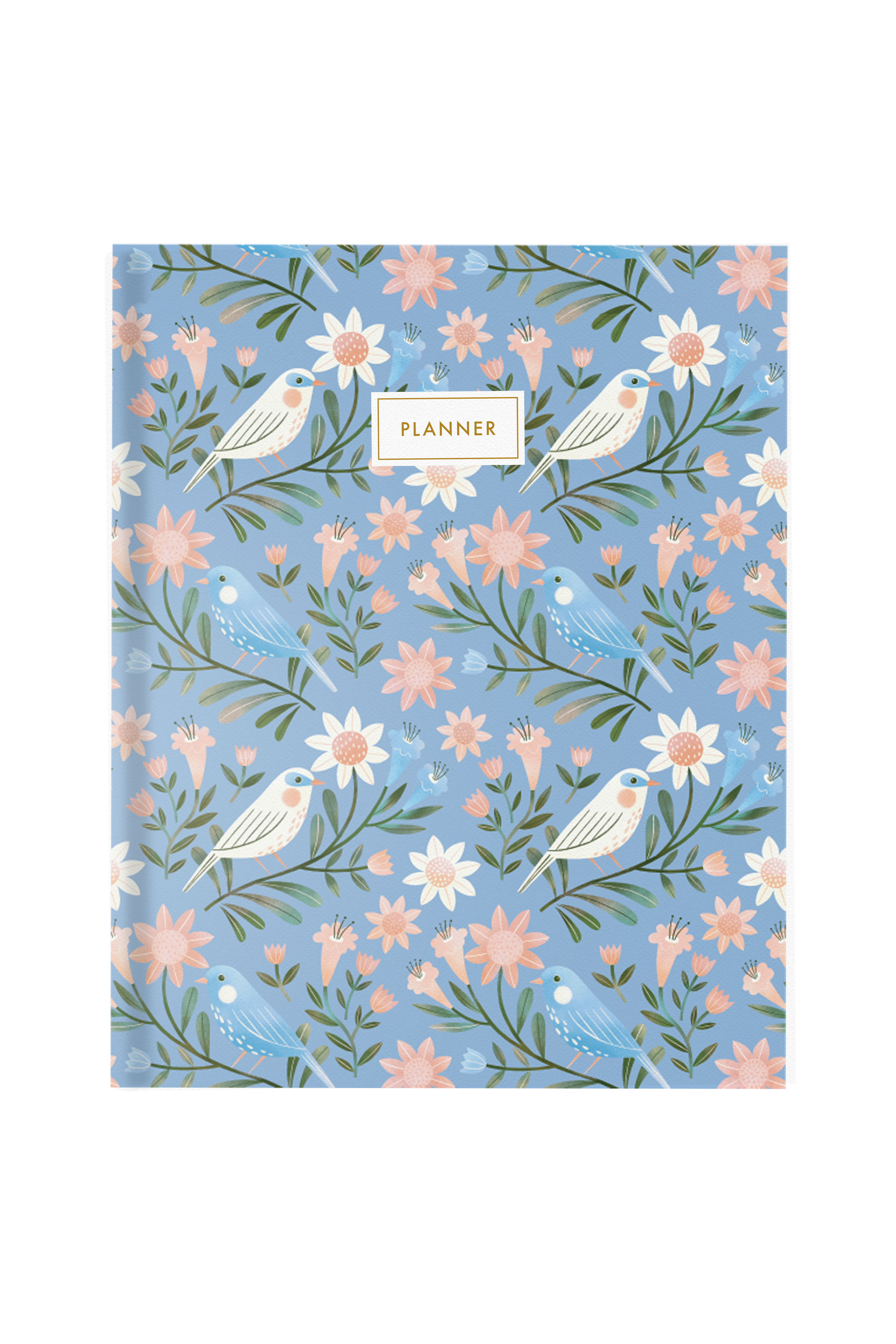 Bird Duo Hardbound Undated Planner