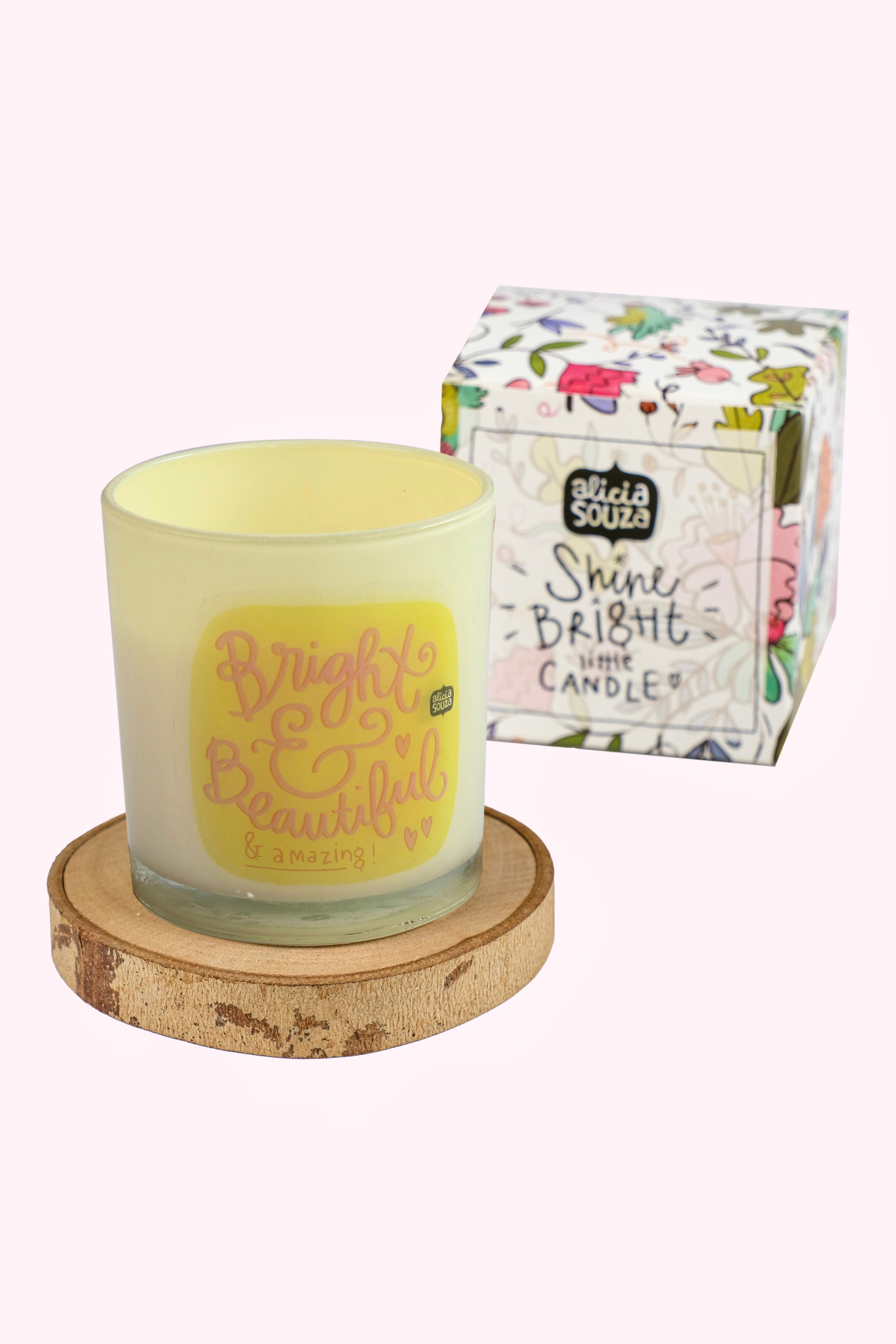 Bright & Beautiful Scented Candle