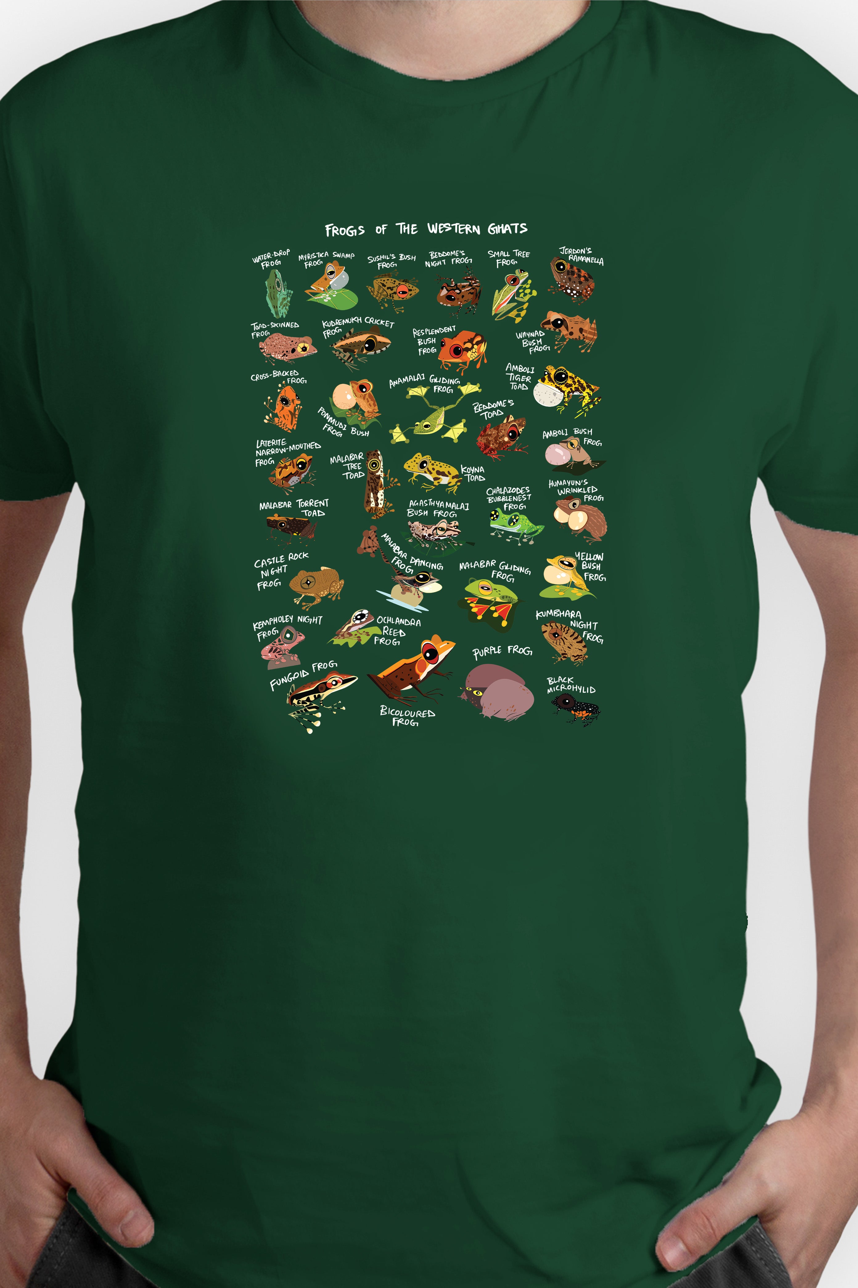 Frogs of the Western Ghats Tshirt