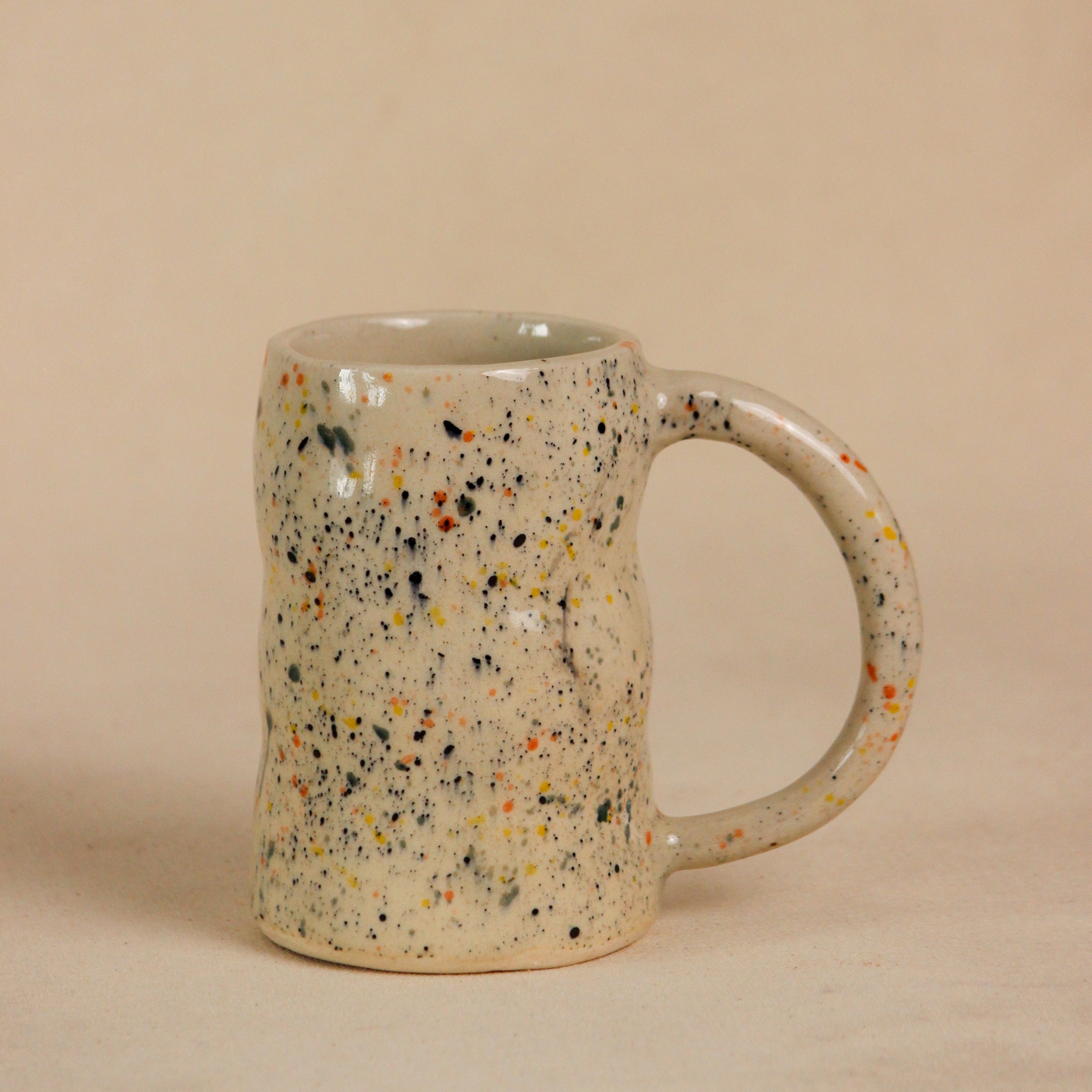 Multicolored Ceramic Stoneware Speckled Mug for Lassi , Beer , Coffee, Tea , Milk