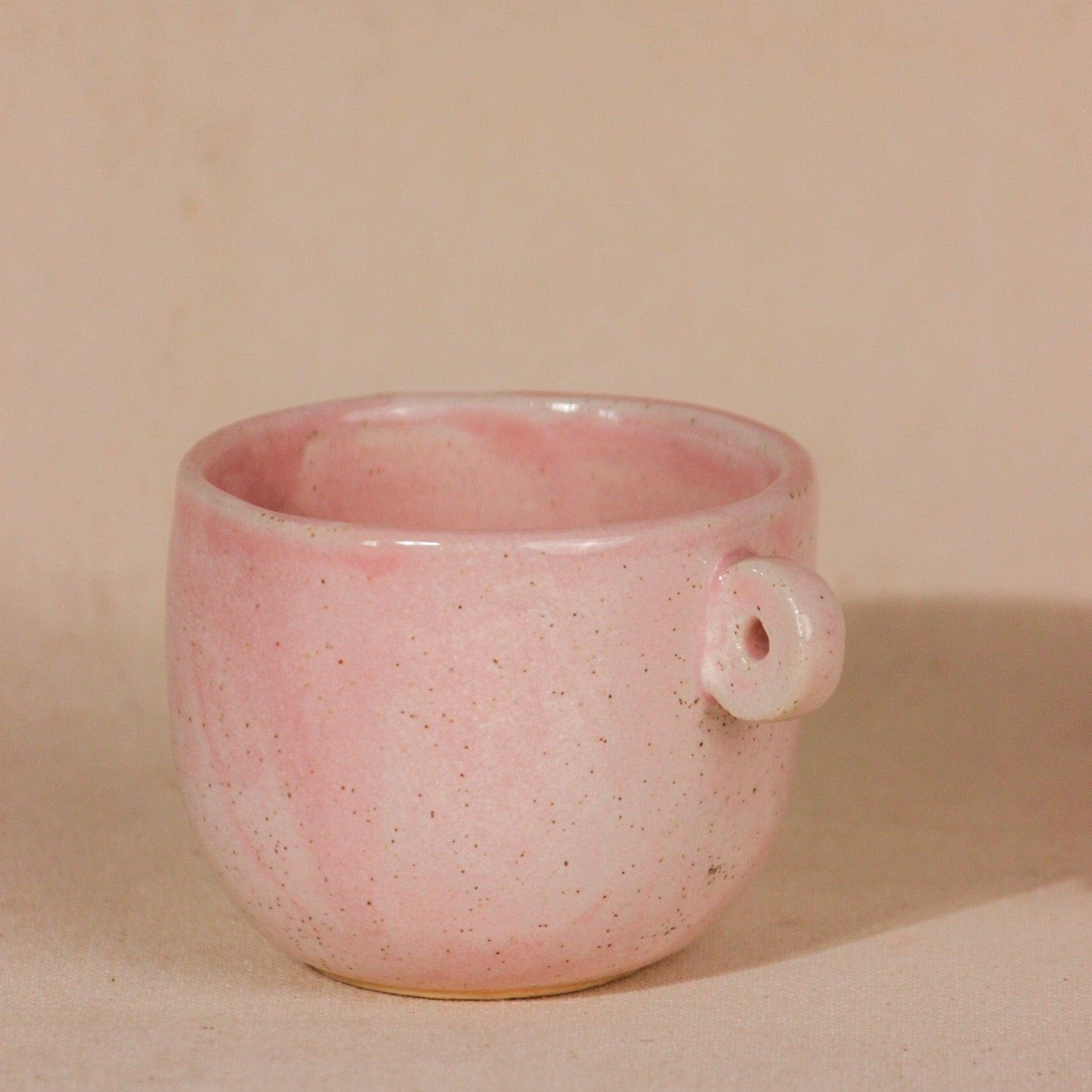 The Warrior Face Ceramic Coffee , Tea , Milk Mug in Pink color