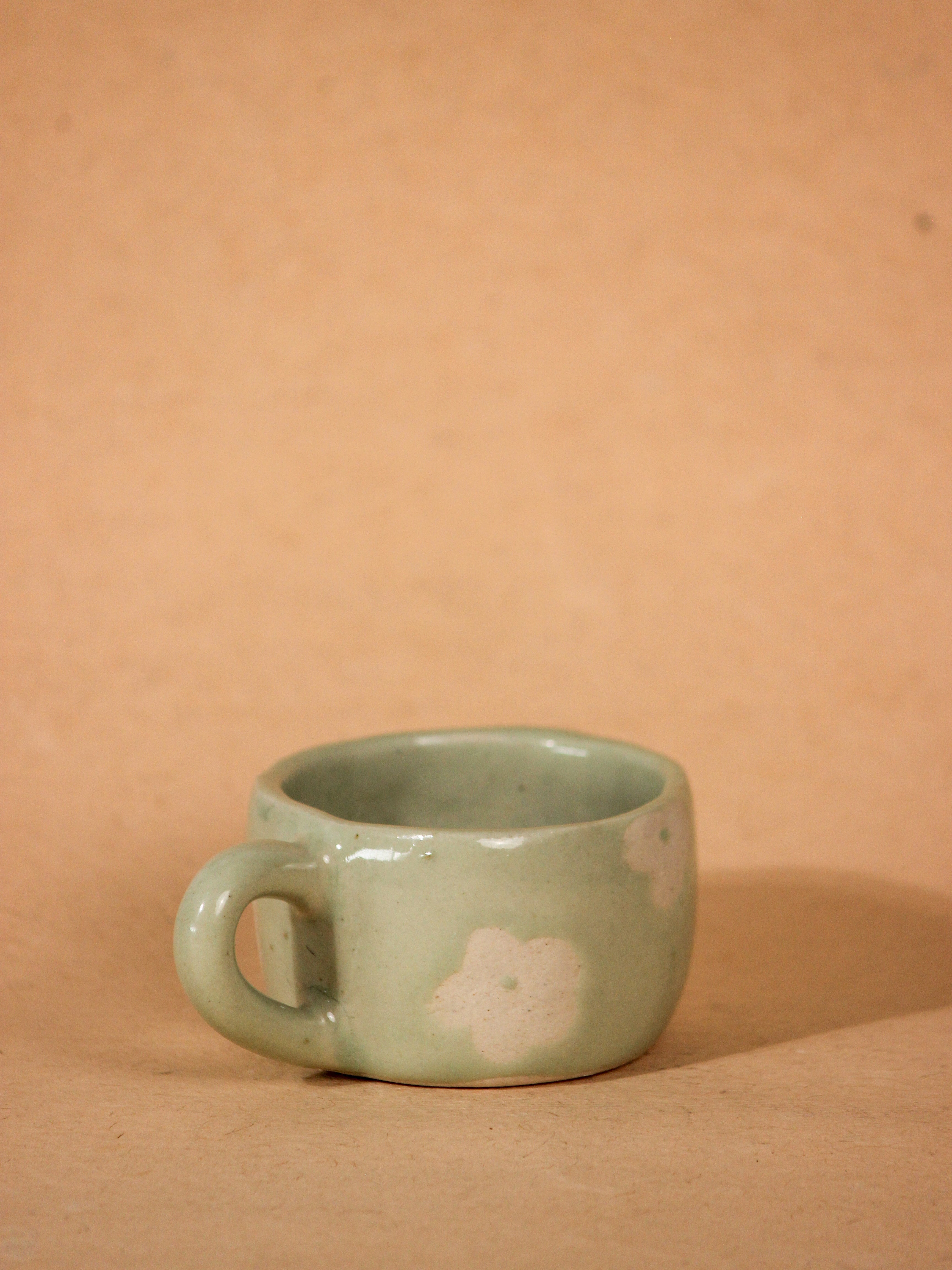 Mint Daisy Mug