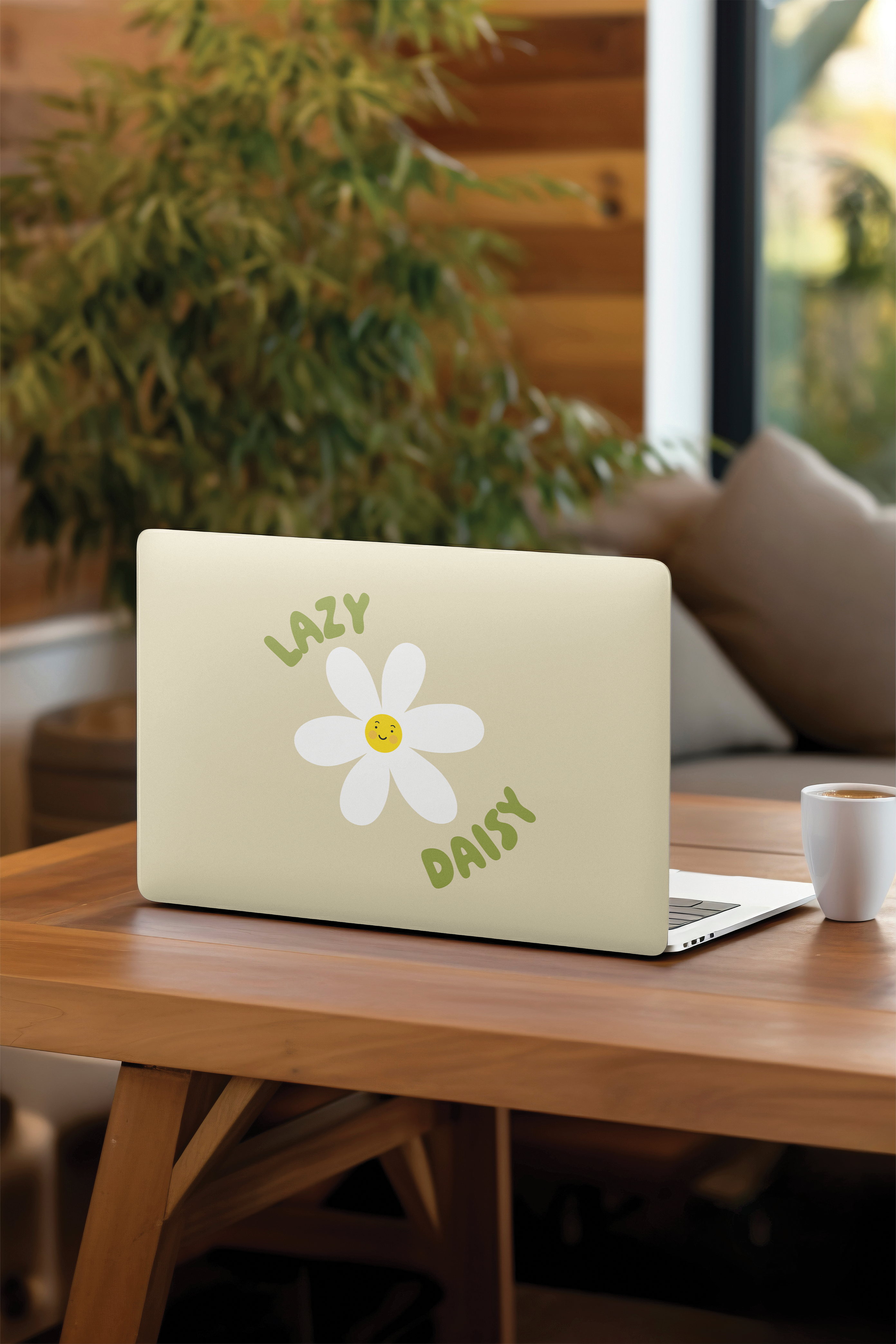 Lazy Daisy Laptop Skin