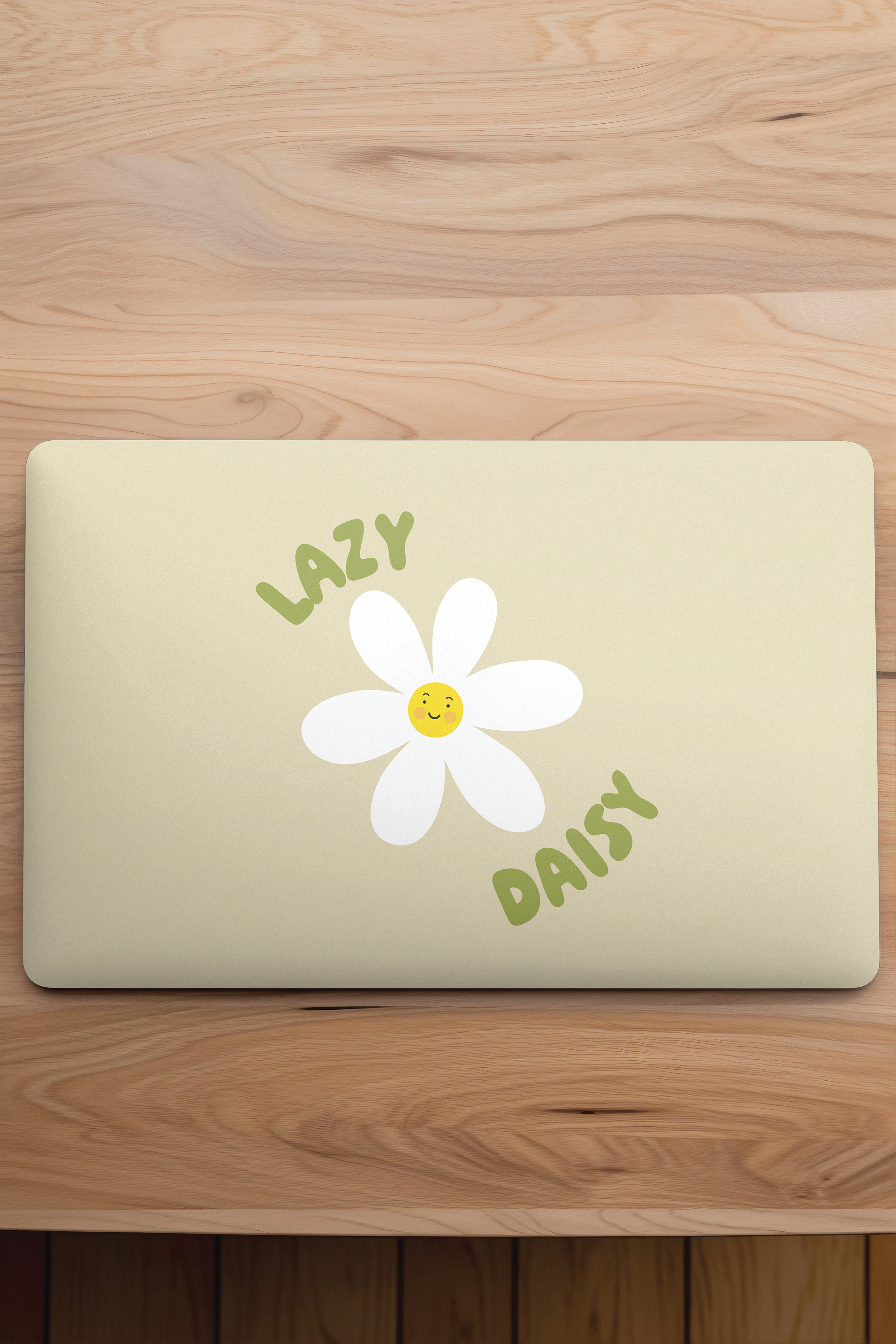 Lazy Daisy Laptop Skin