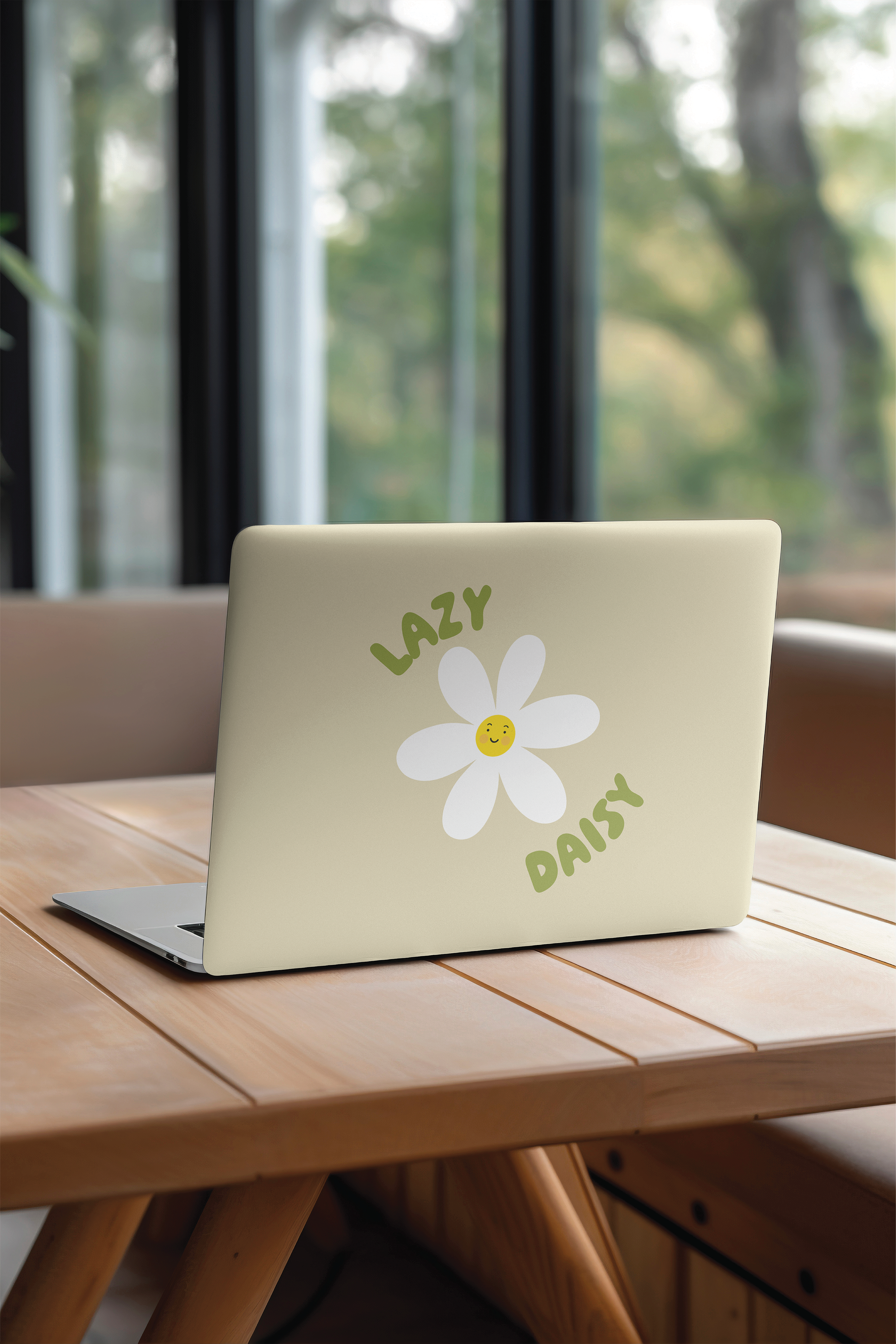 Lazy Daisy Laptop Skin