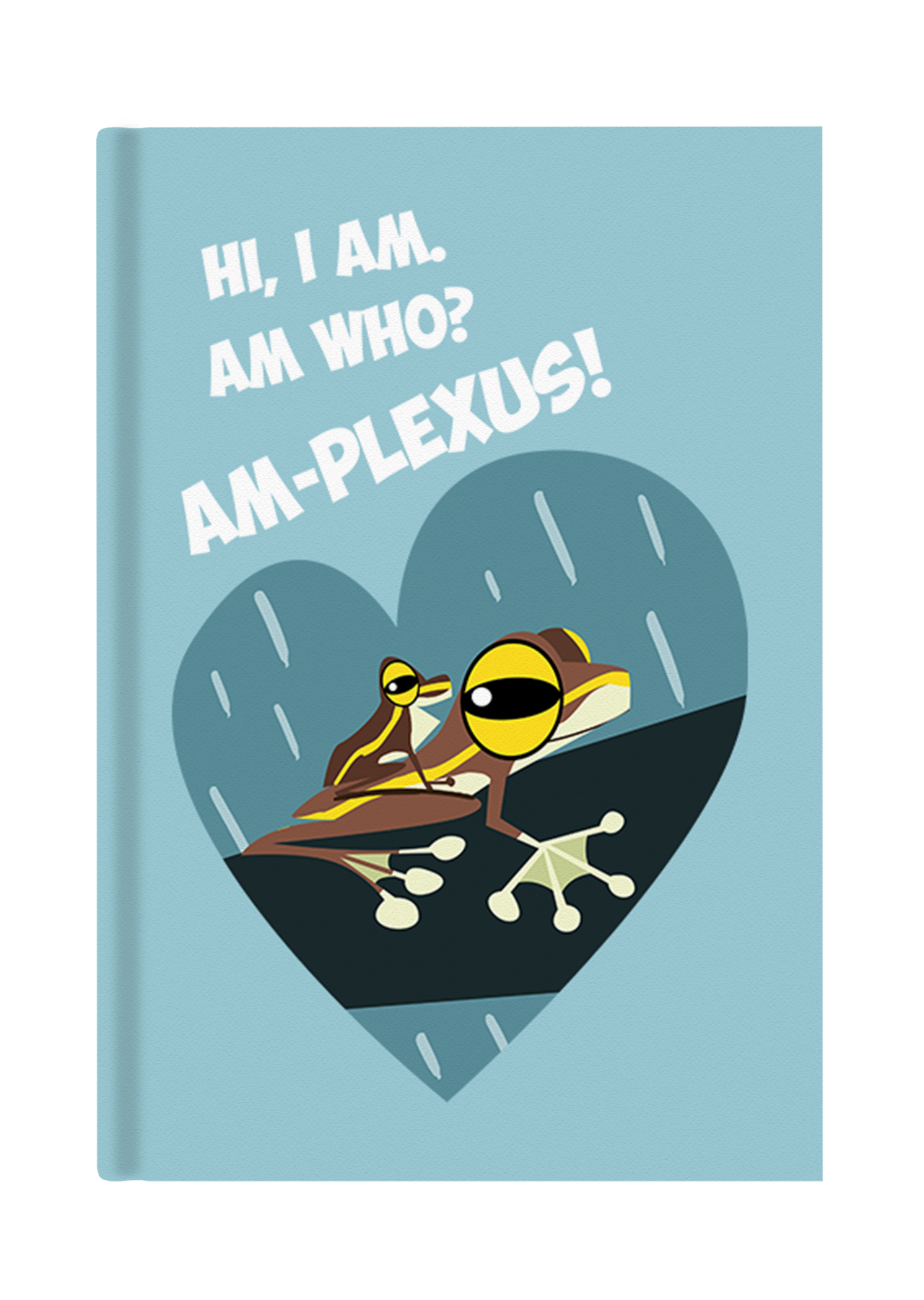 I am Plexus Hardcover Notebook