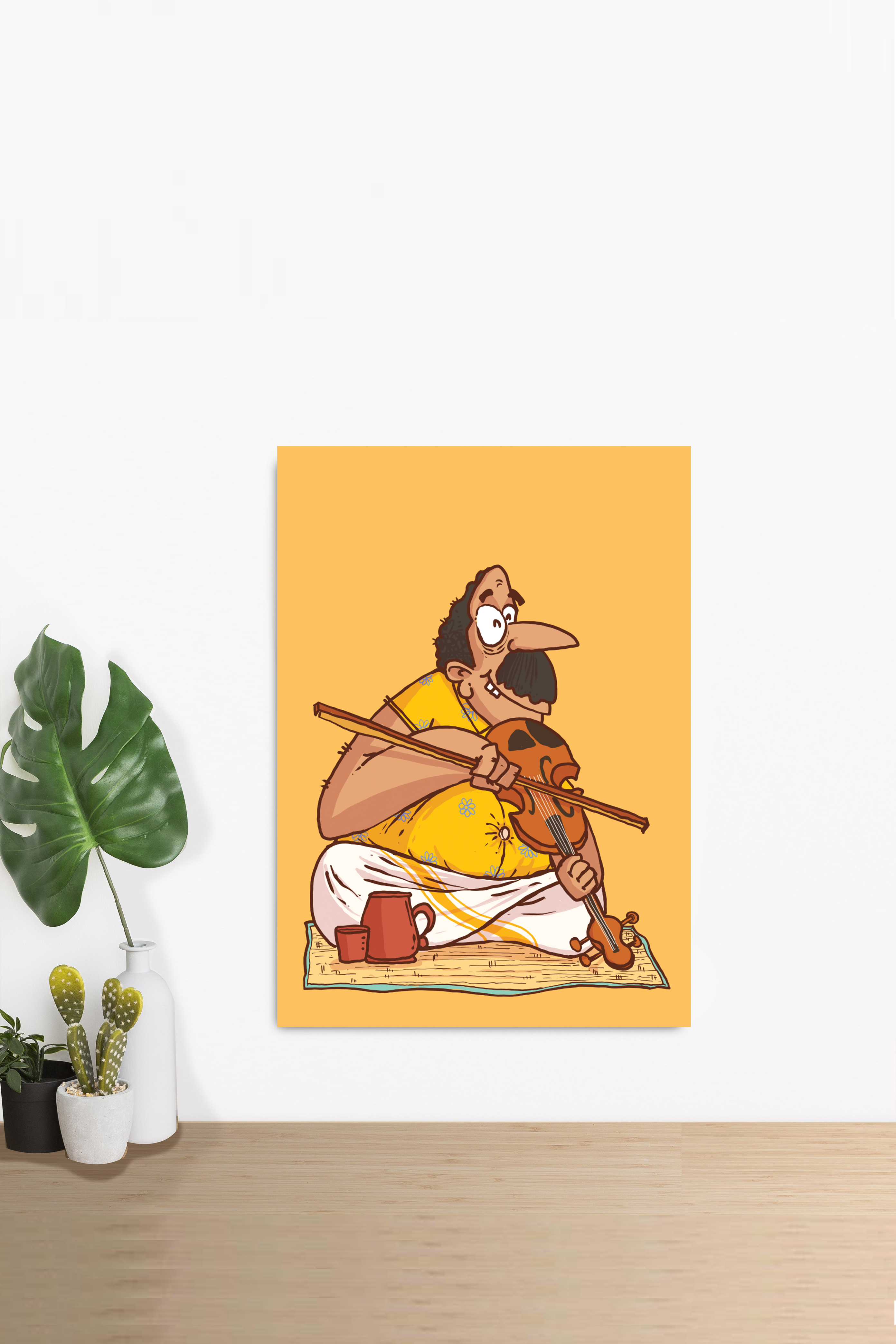 Raga Rebels - Set of 6 Wall Arts