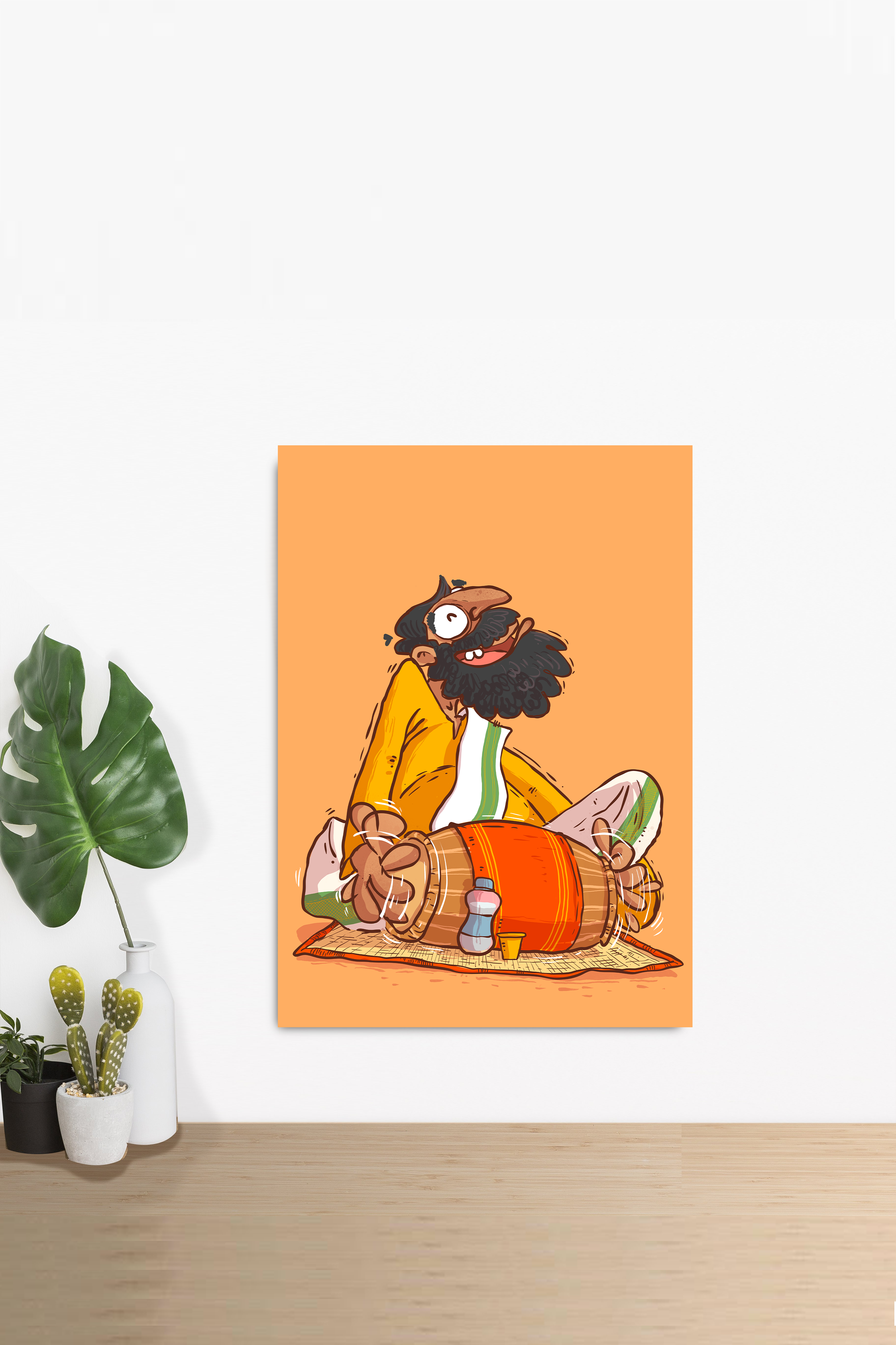 Mridangam Raga Rebel Wall Art