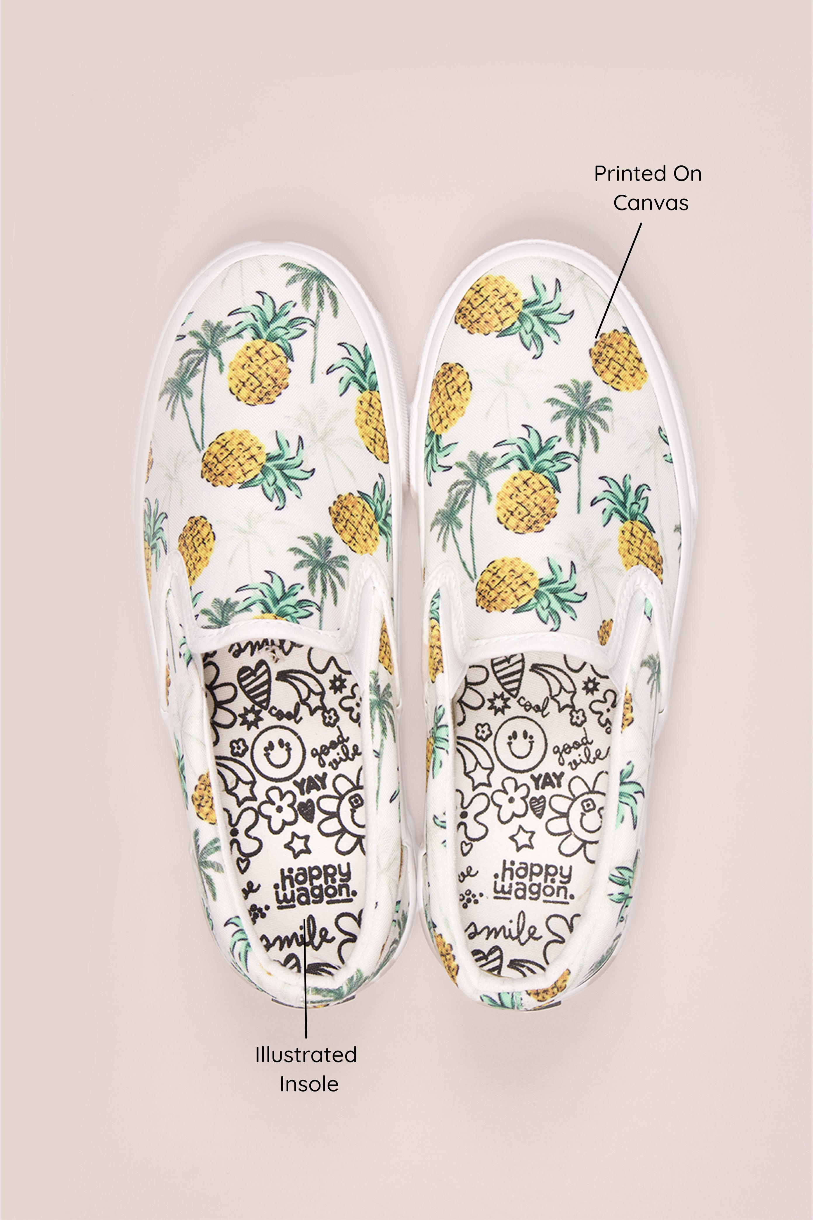 Pineapple Paradise | Slip In Shoes