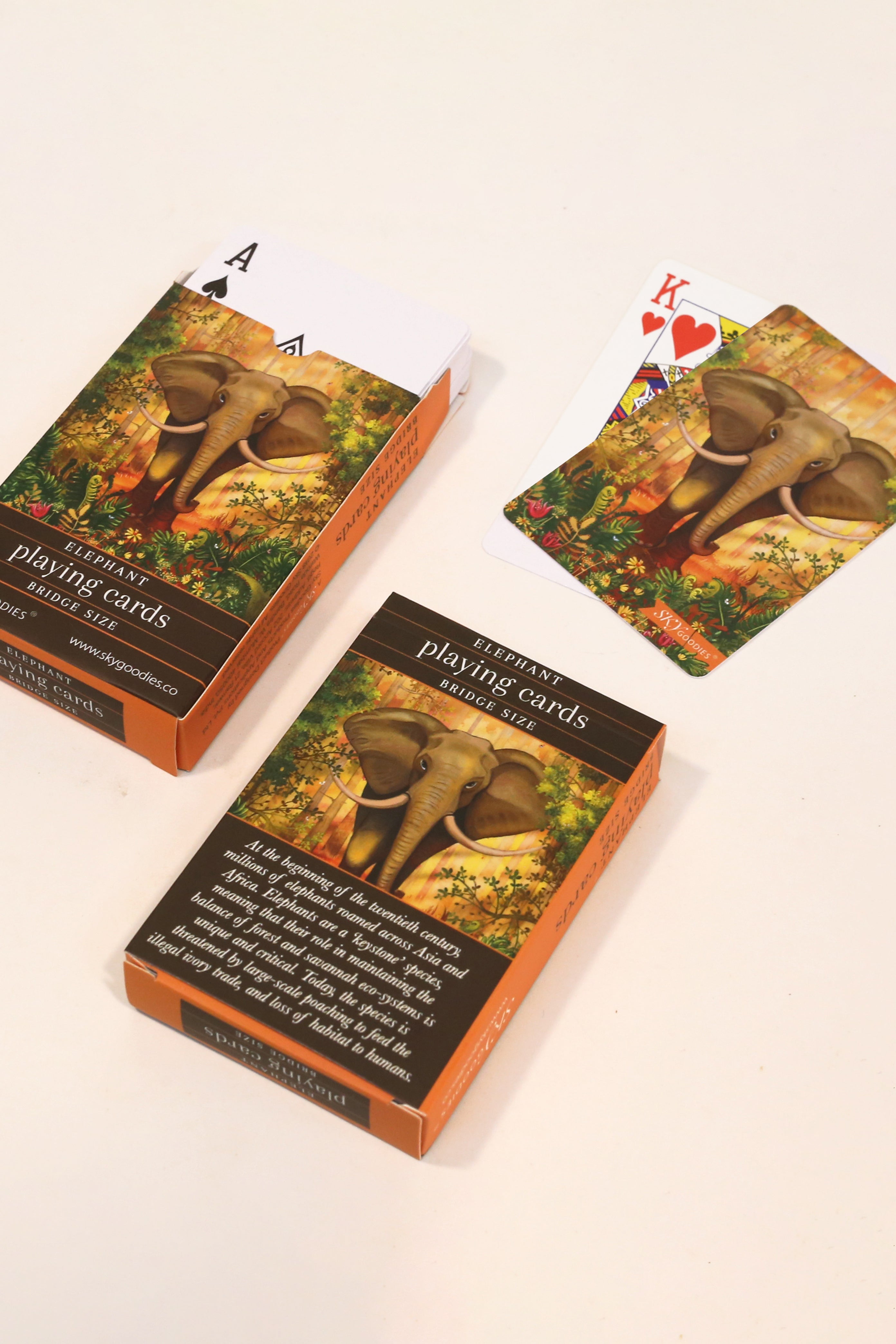 ELEPHANT Playing Cards: Bridge Size