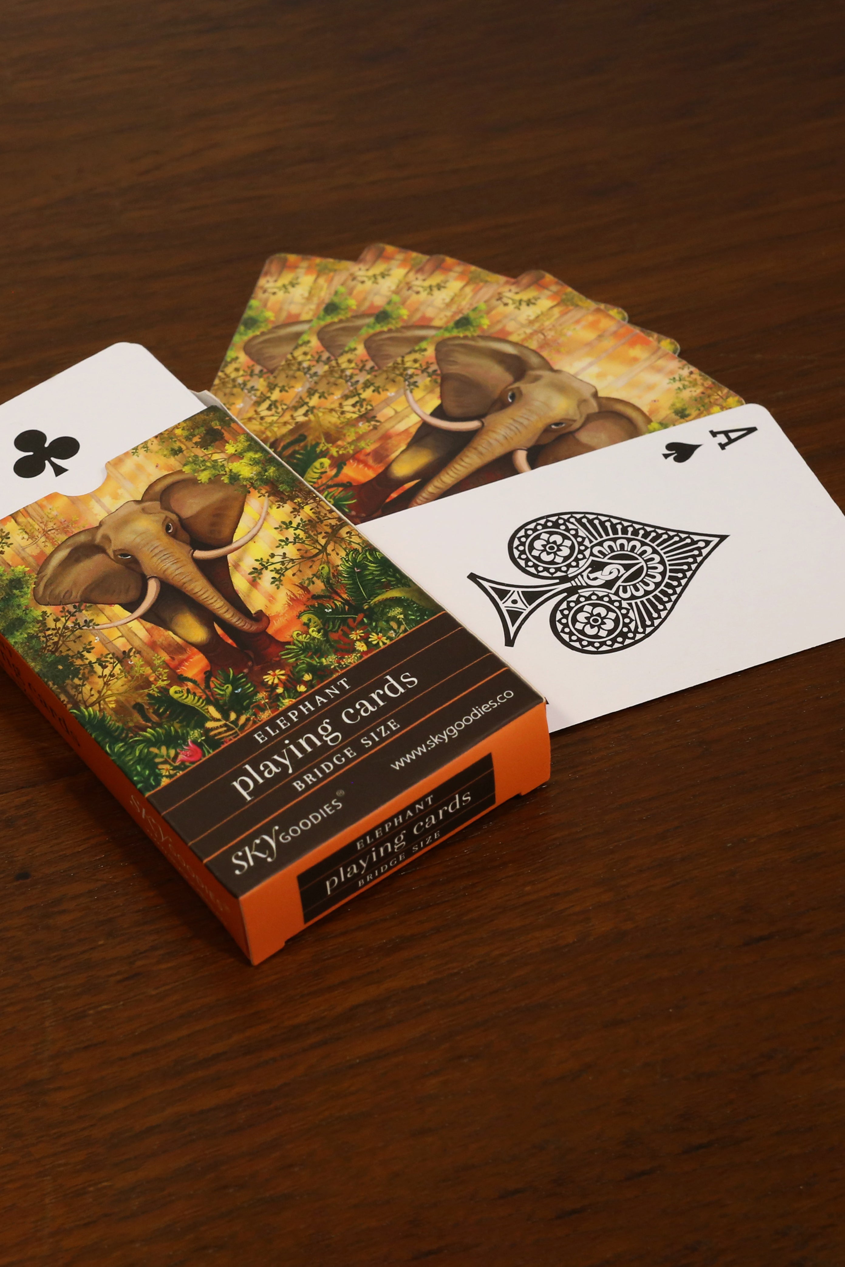 ELEPHANT Playing Cards: Bridge Size