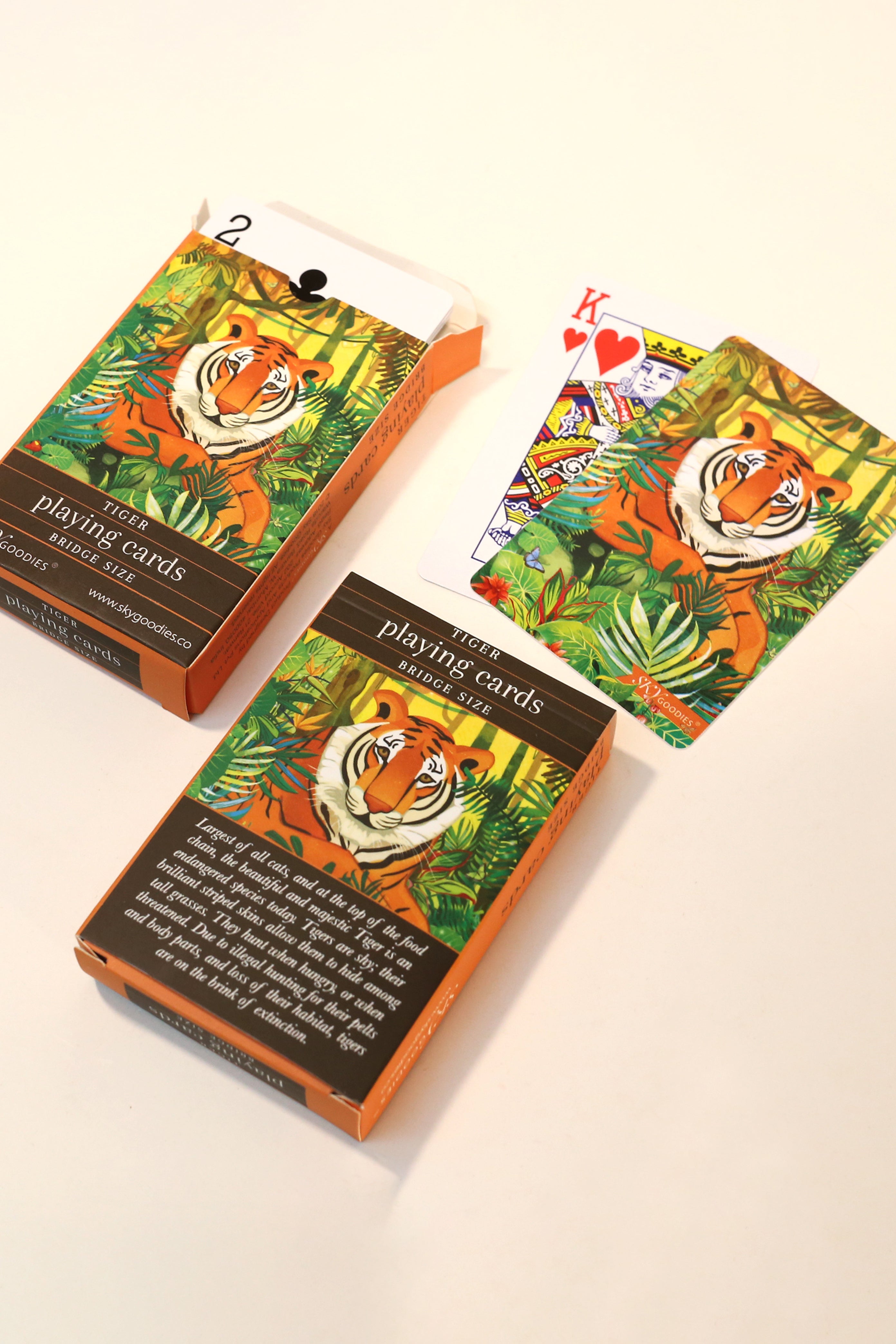 TIGER Playing Cards: Bridge Size