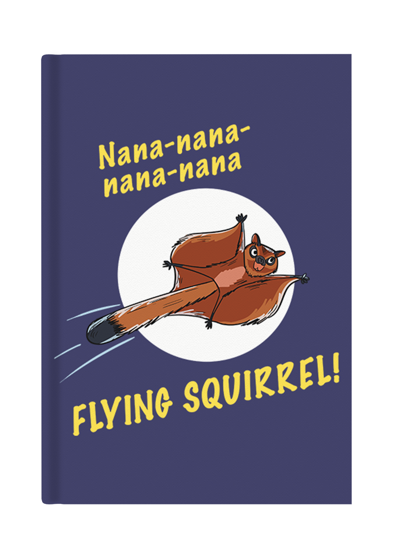 Flying Squirrel Hardcover Notebook