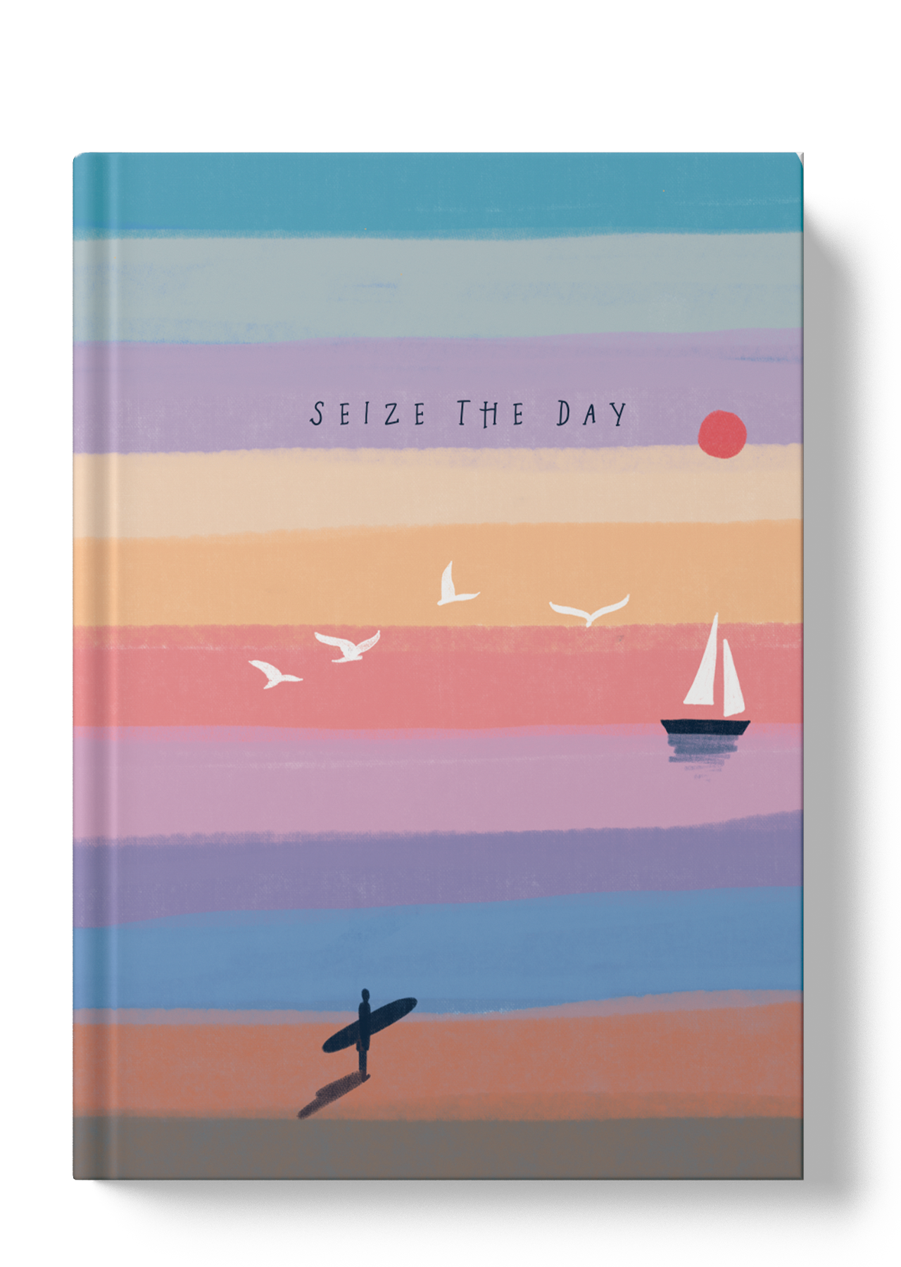 Seize the Day Hardcover Notebook