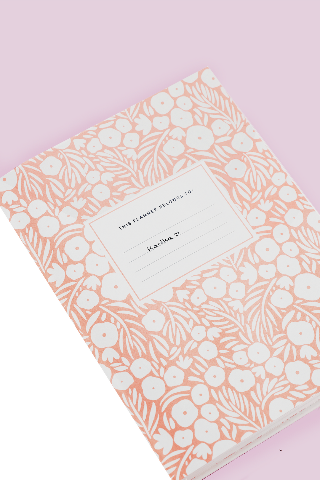 Oranges in Bloom  Hardbound Undated Planner