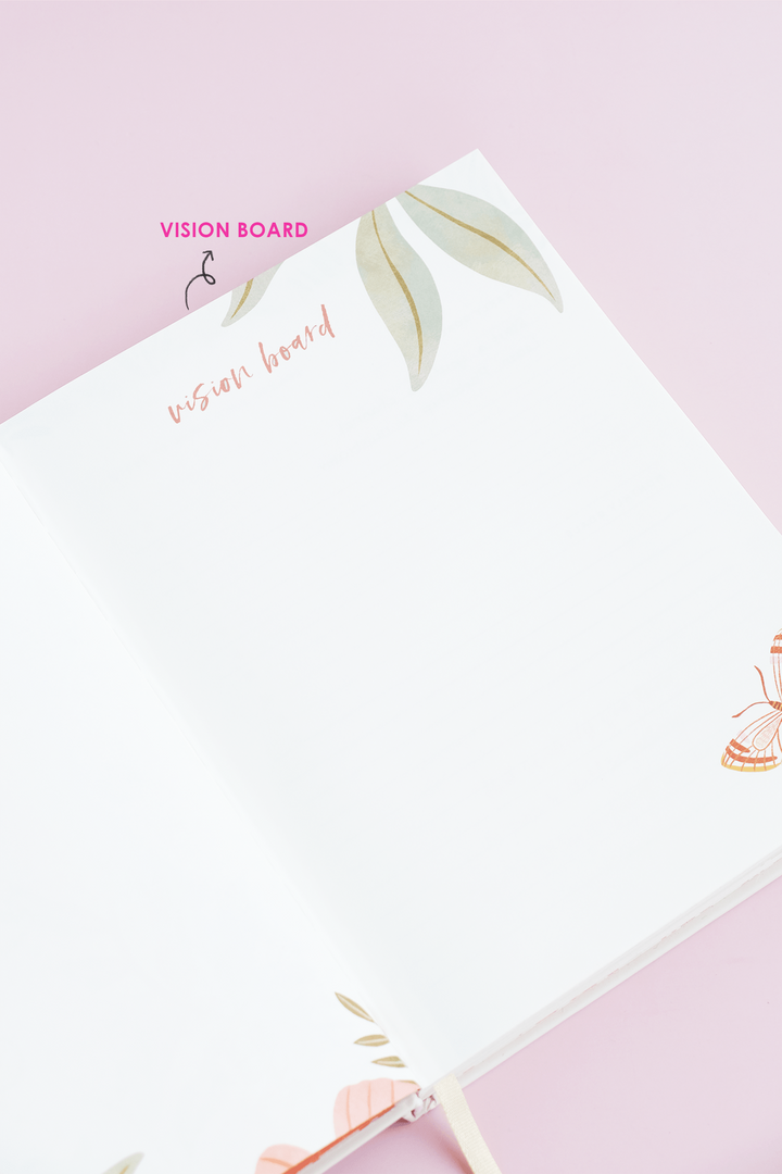 Grow Your Dreams Hardbound Undated Planner