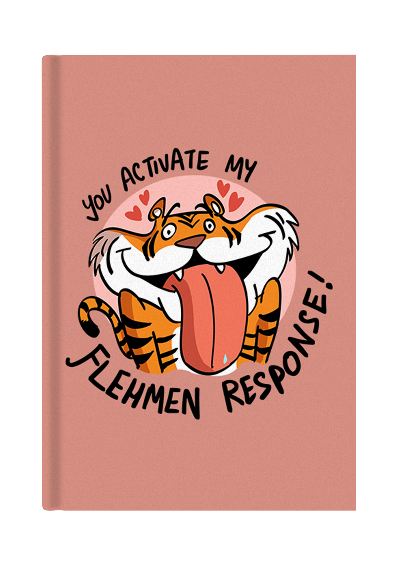 Flehmen Response Hardcover Notebook