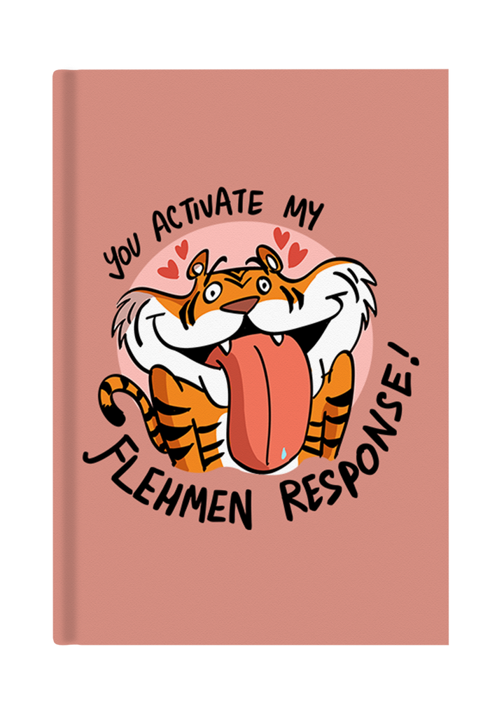 Flehmen Response Hardcover Notebook