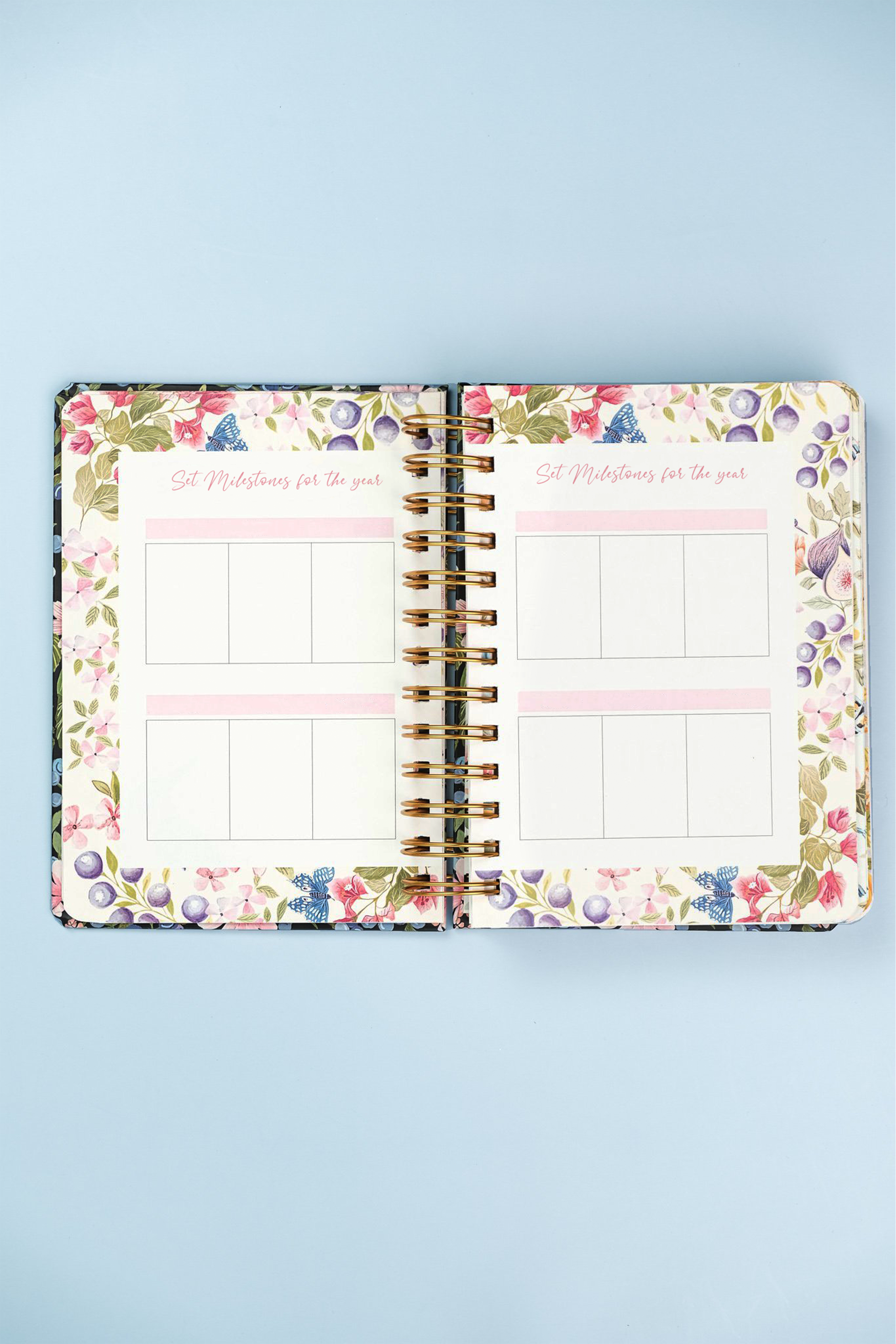 Summer Birds Wiro Undated Planner