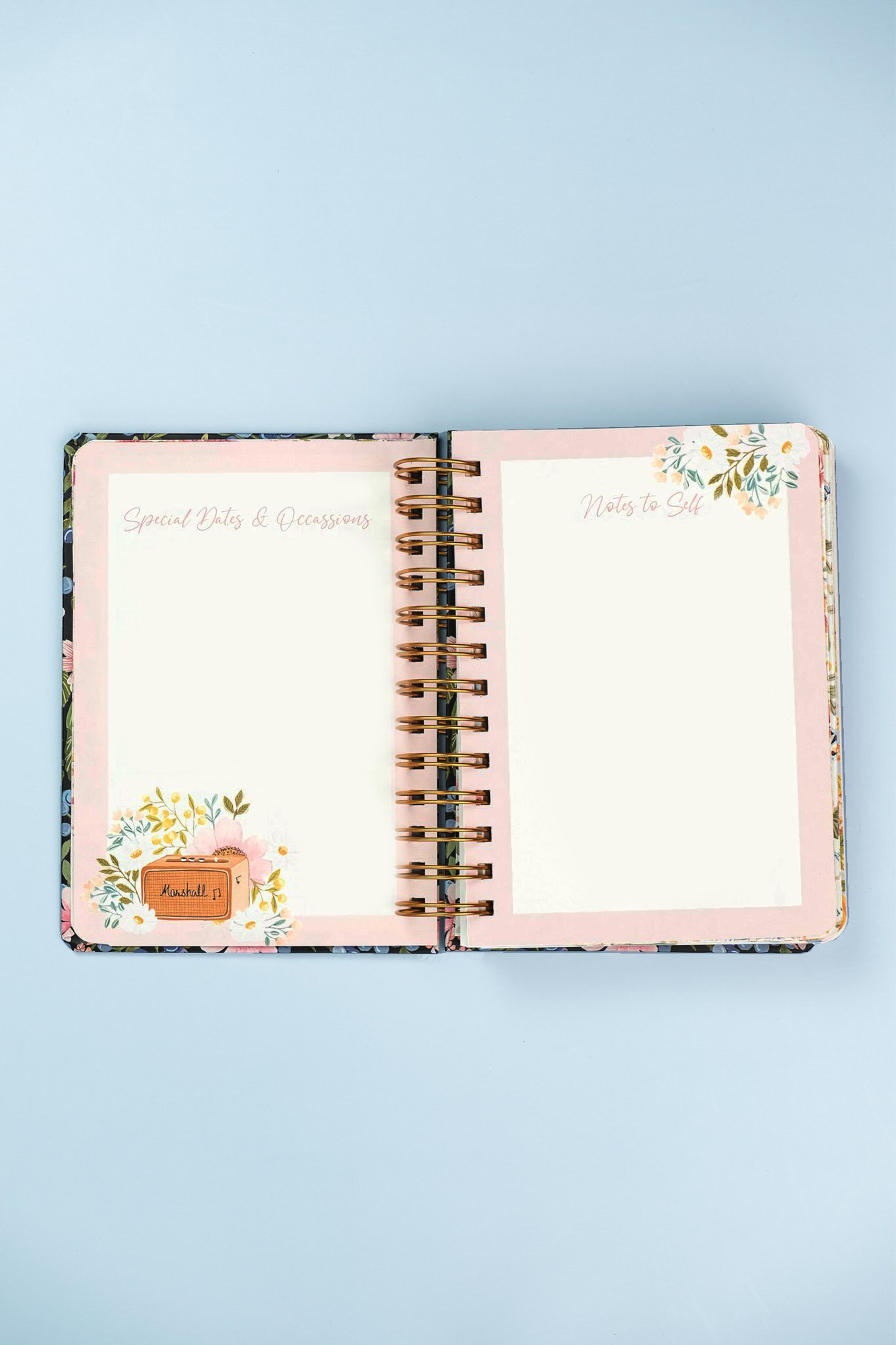 Rose Garden Wiro Undated Planner