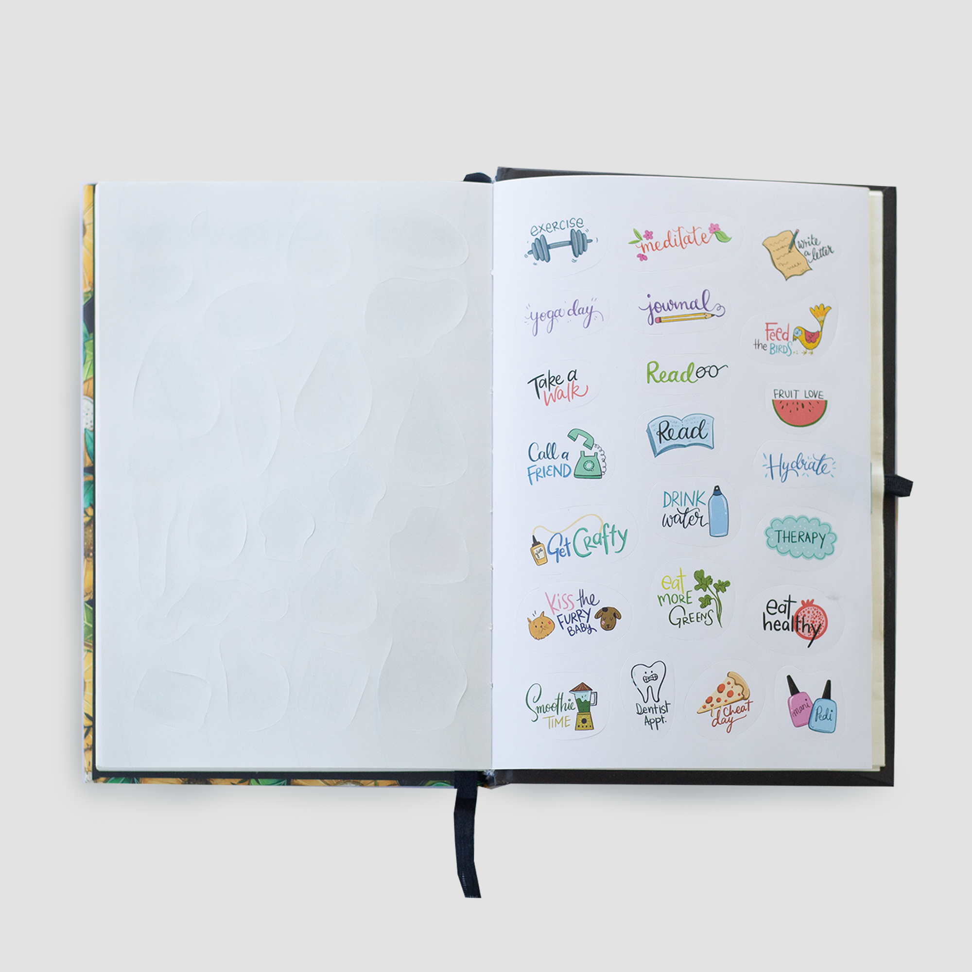 Faith Over Fear Undated Planner & Sticker Sheets