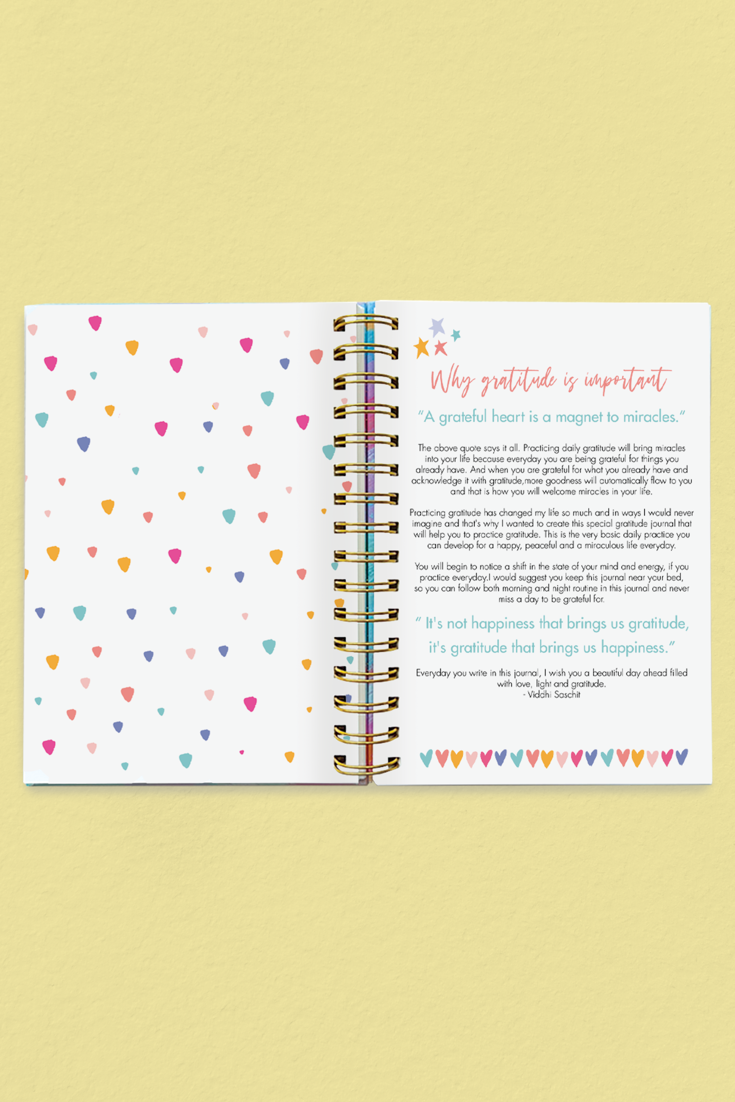 Confetti Gratitude Journal Pack