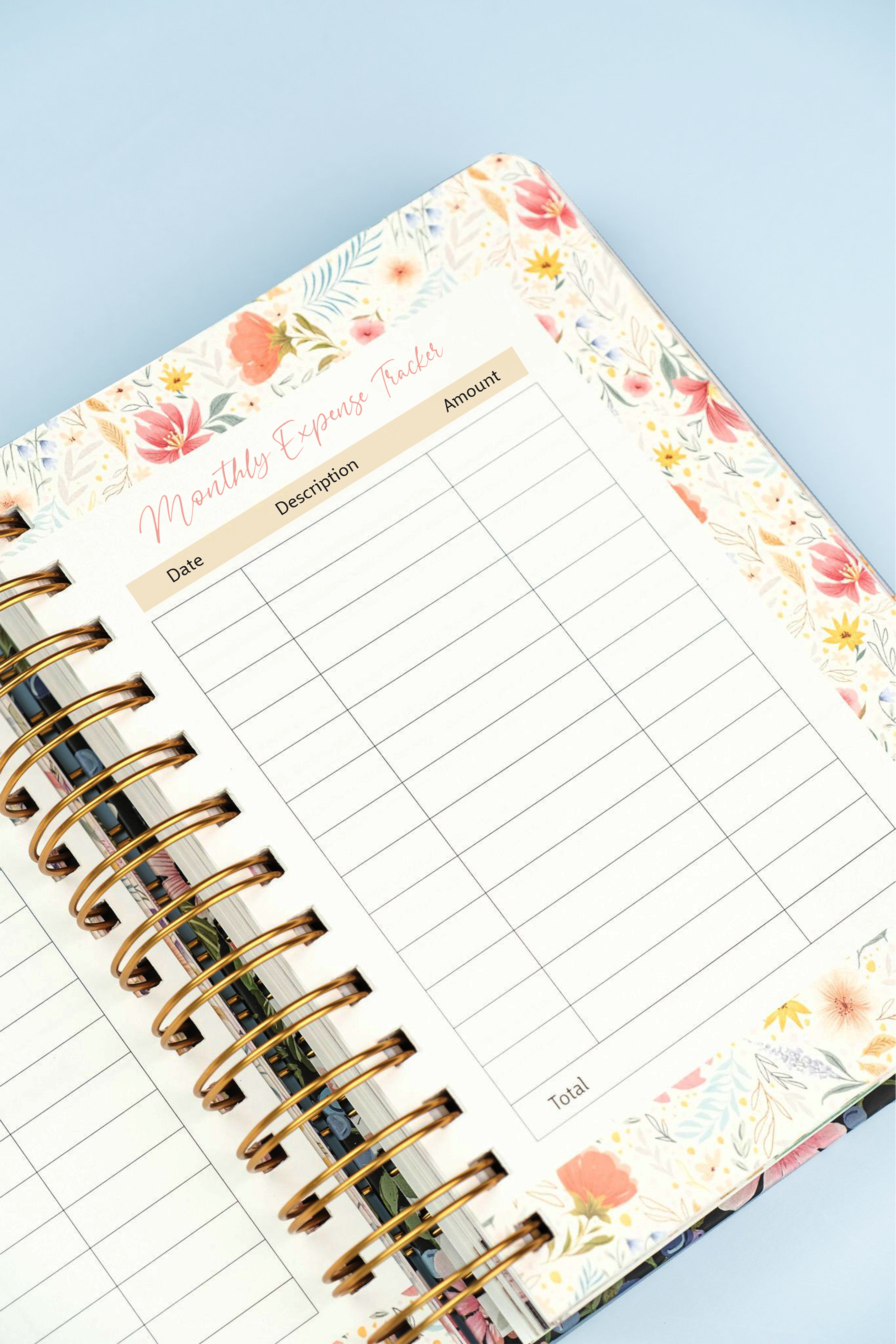 Summer Birds Wiro Undated Planner