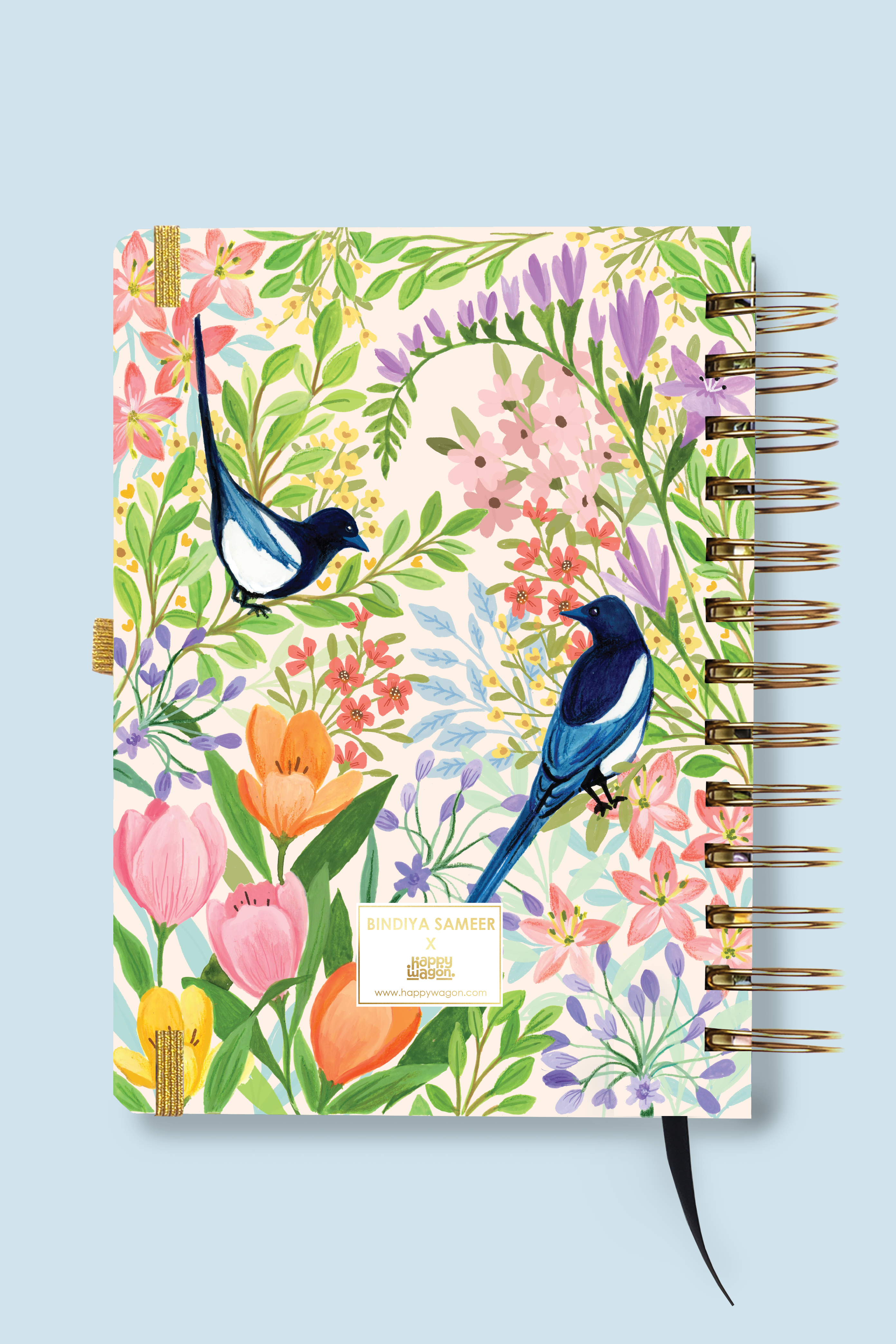 Summer Birds Wiro Undated Planner