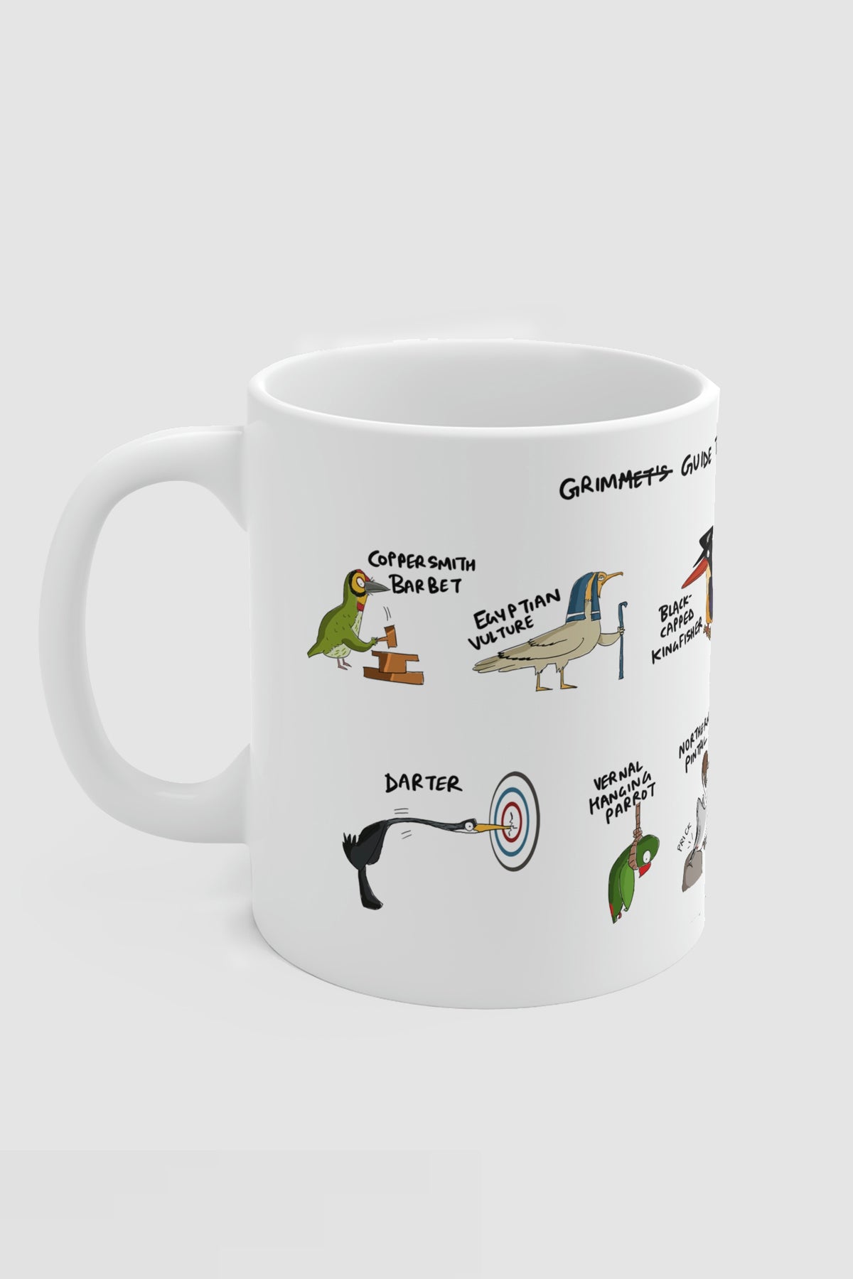 Grim Guide to Indian Birds Mug