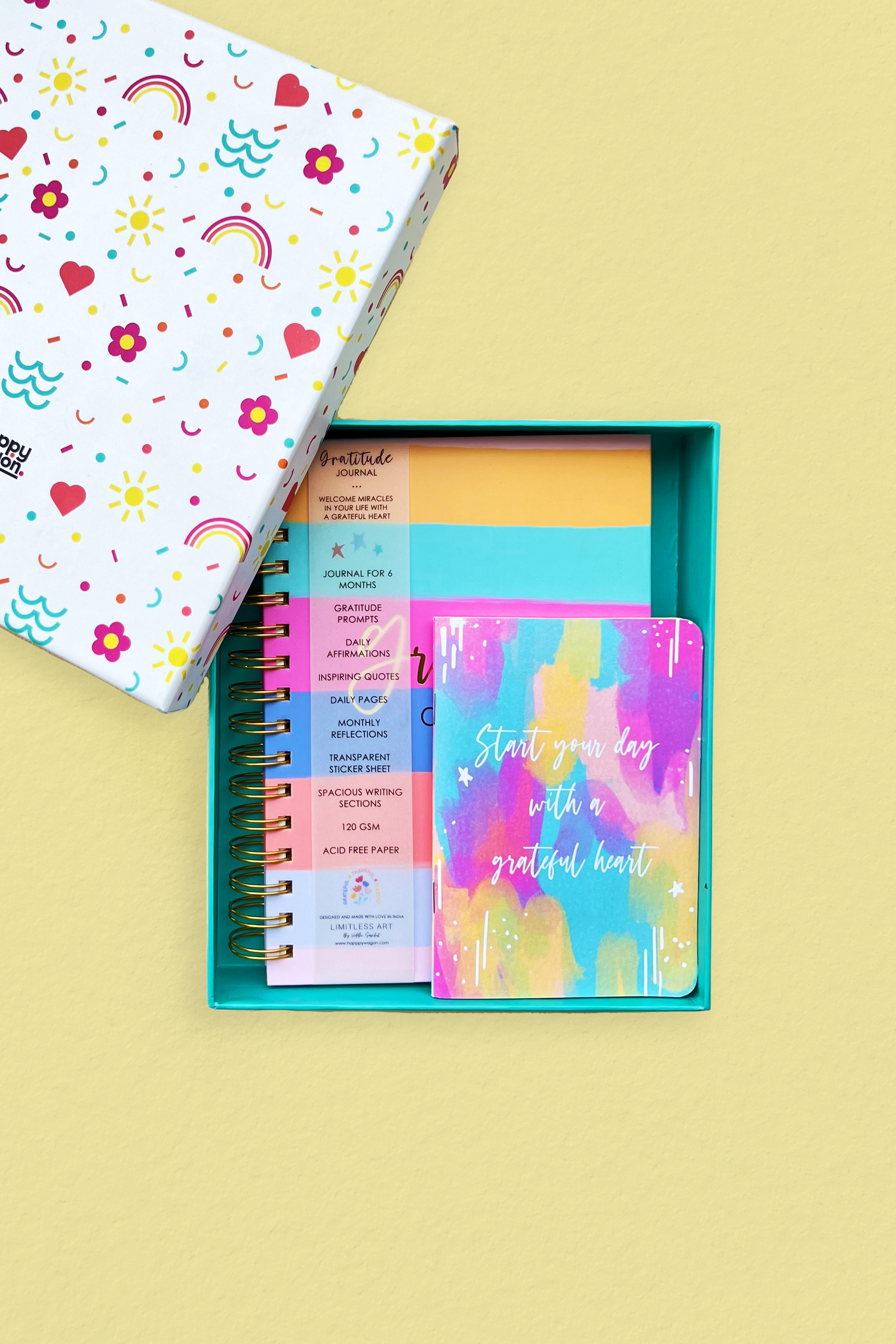 Colour Vibe Gratitude Journal Pack