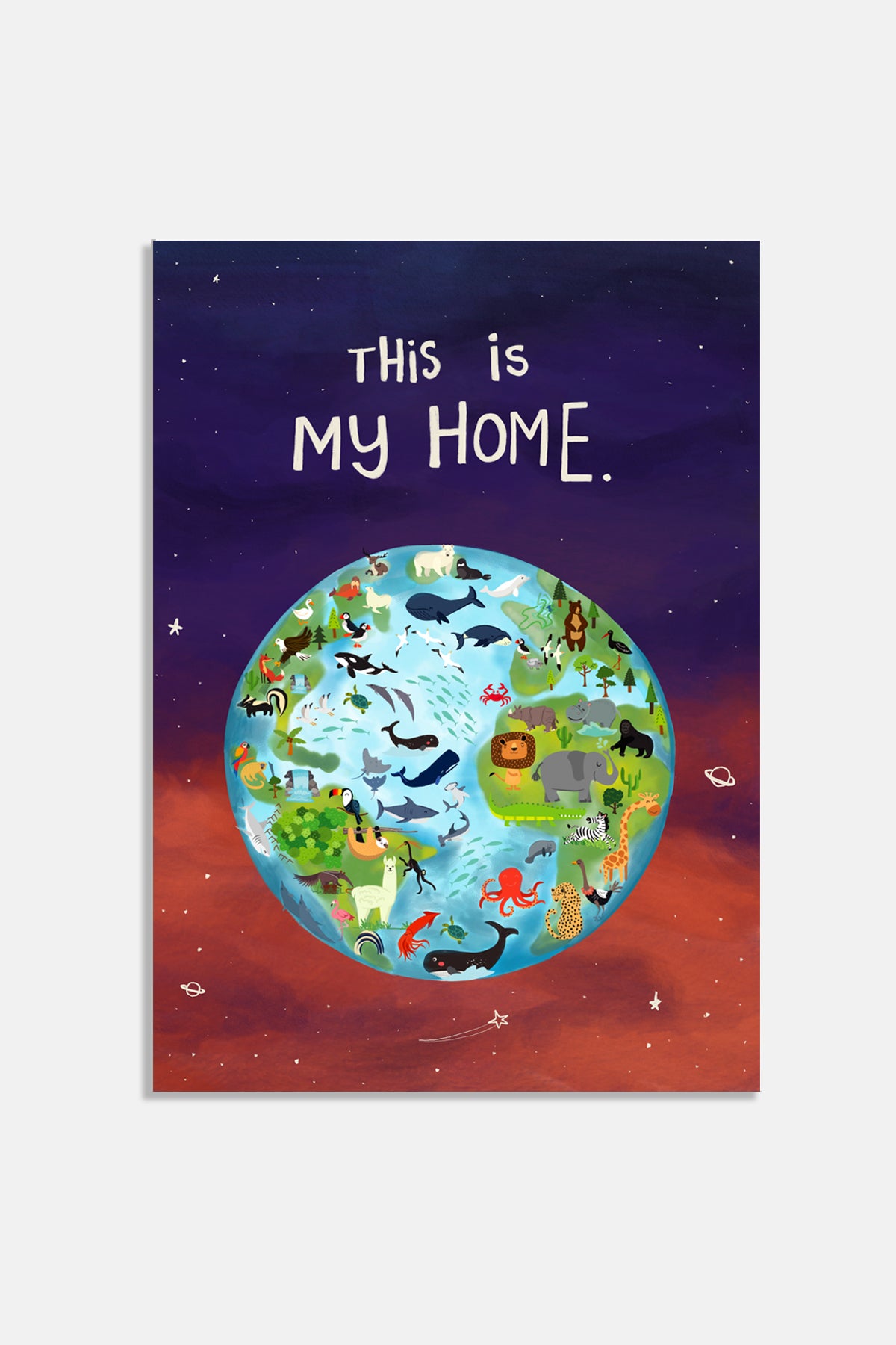 Home Poster Wall Art