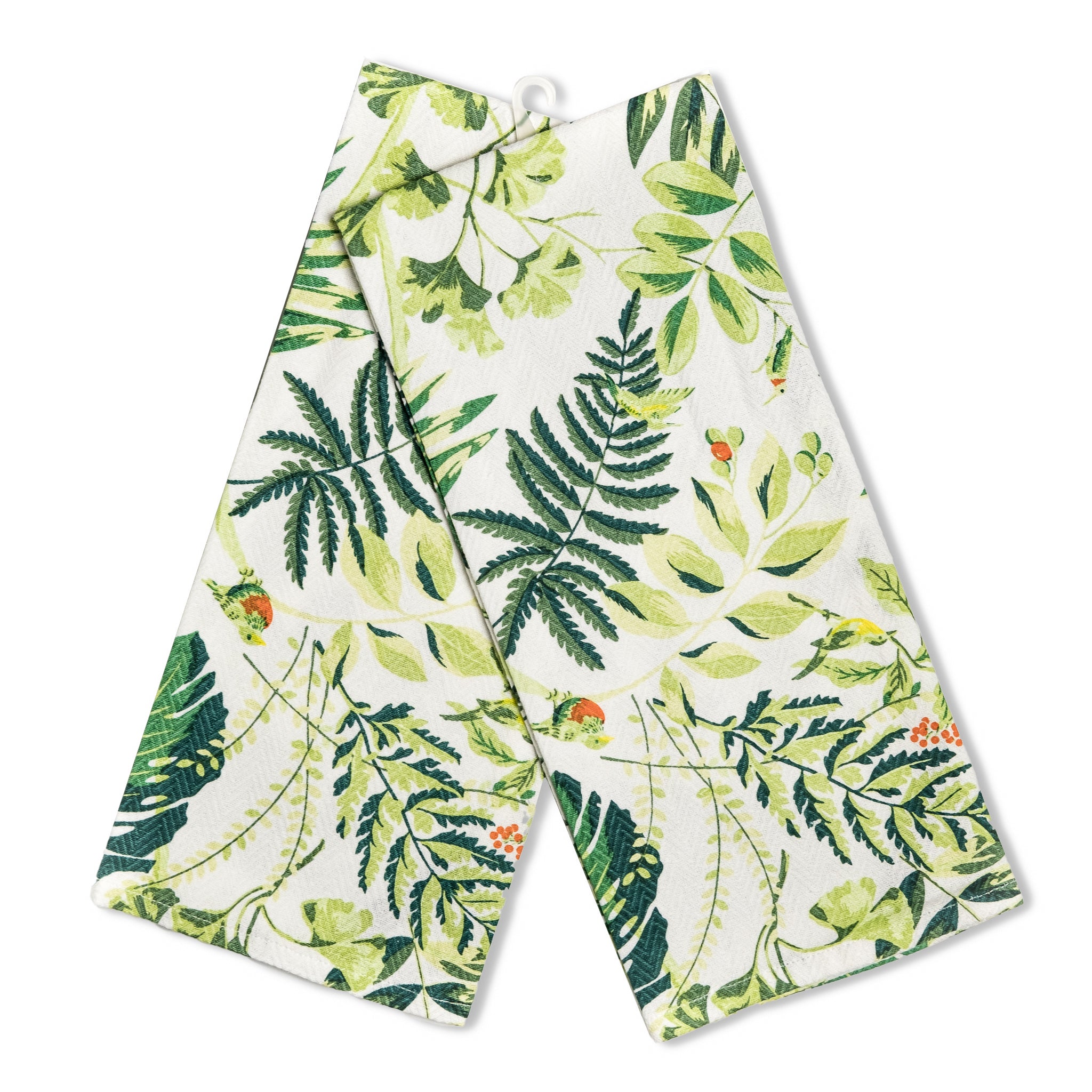 Tropical Leaves Kitchen Towel