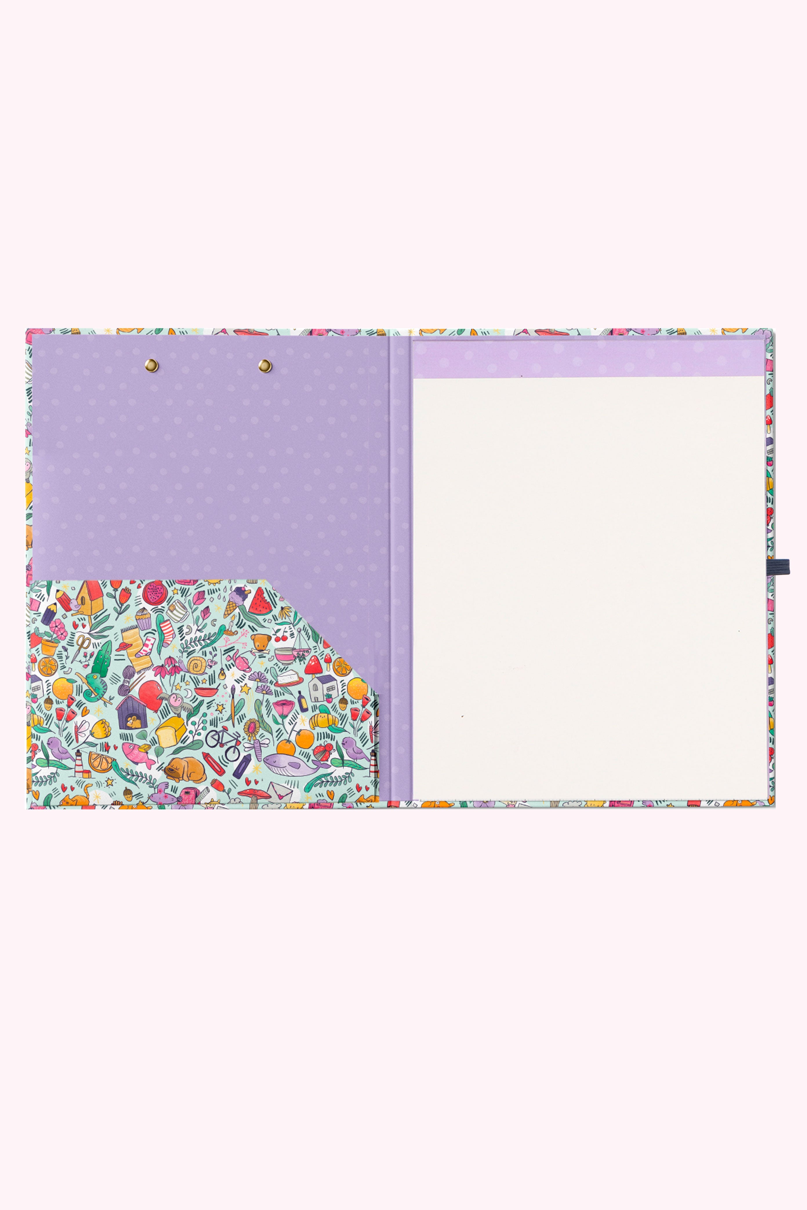 Wonderful World Clipfolio | Clipboard & Notepad Duo