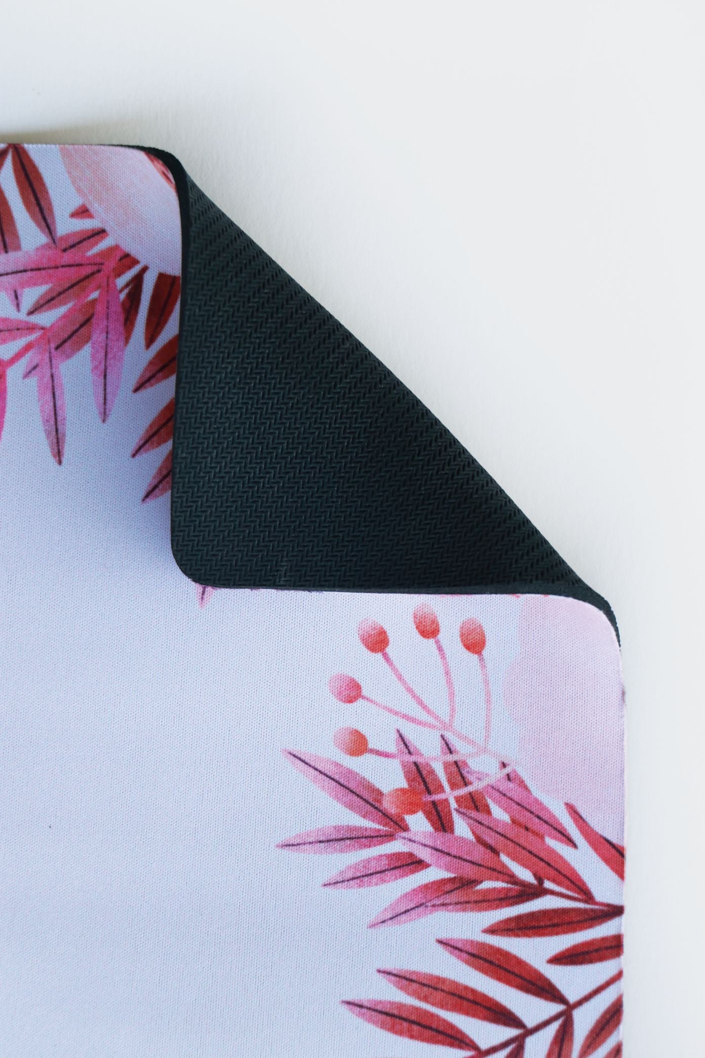 Purple Flora Desk Mat