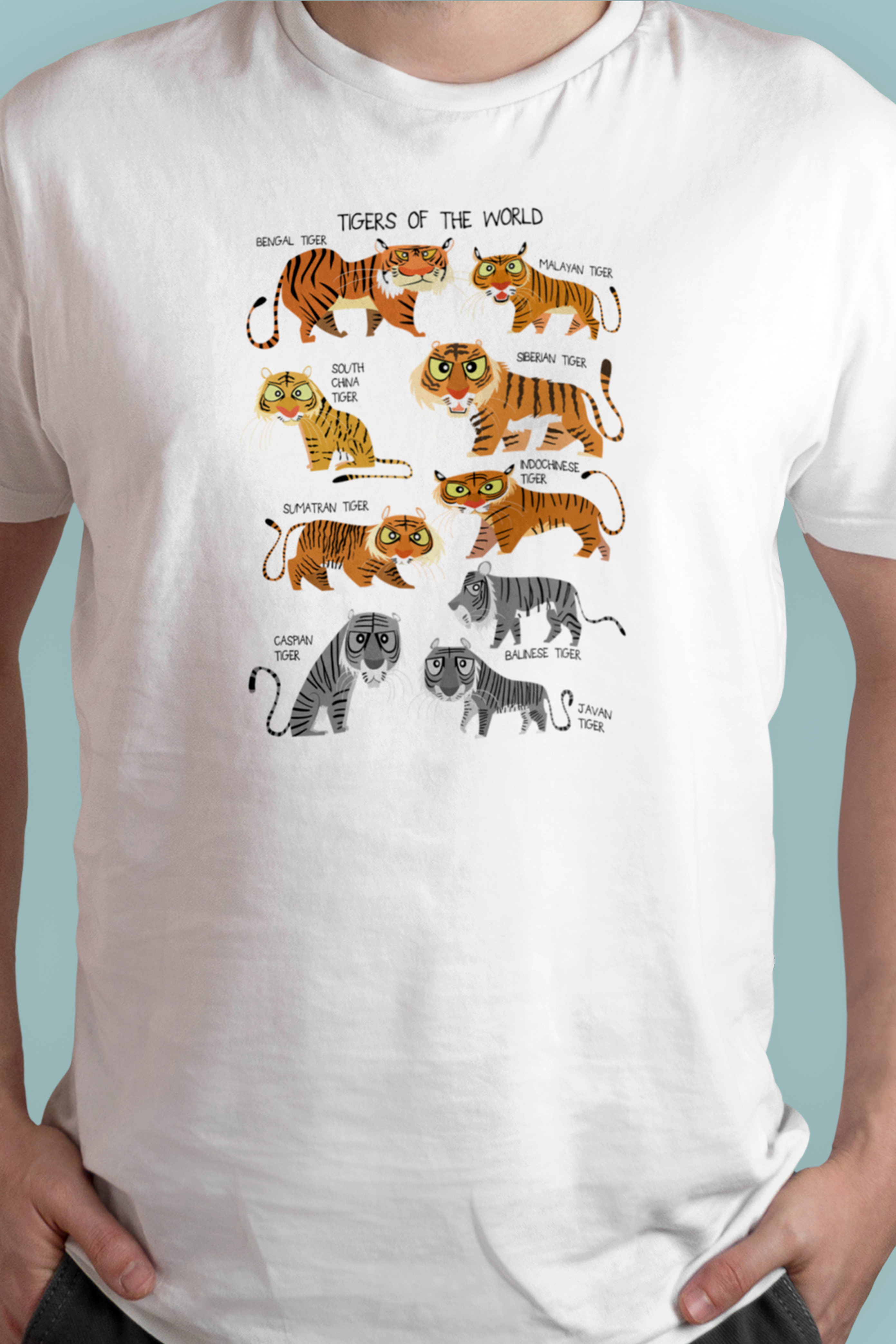 Tigers of the World (compilation) T-shirt