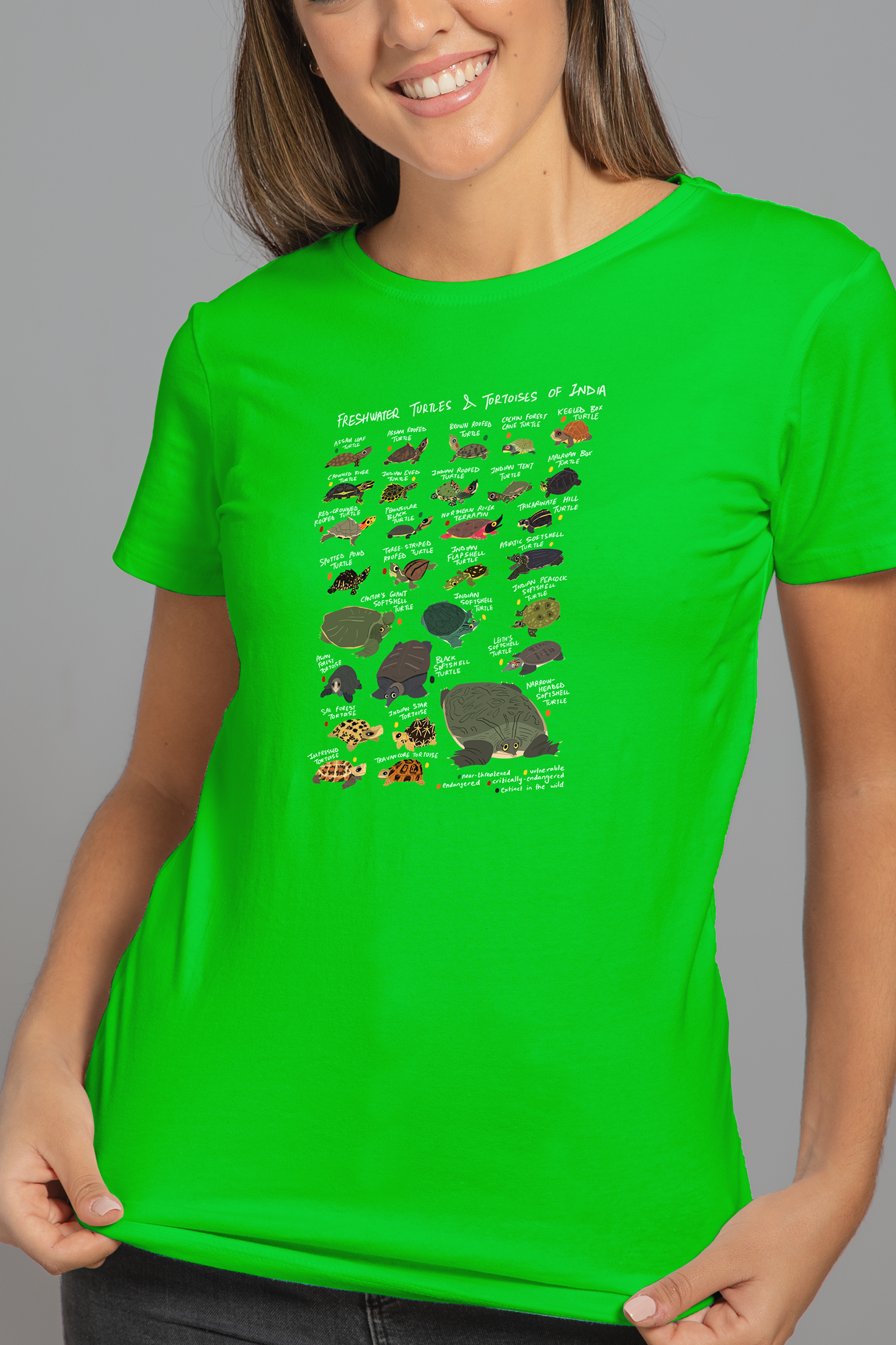 Freshwater Turtles Of India Tshirt