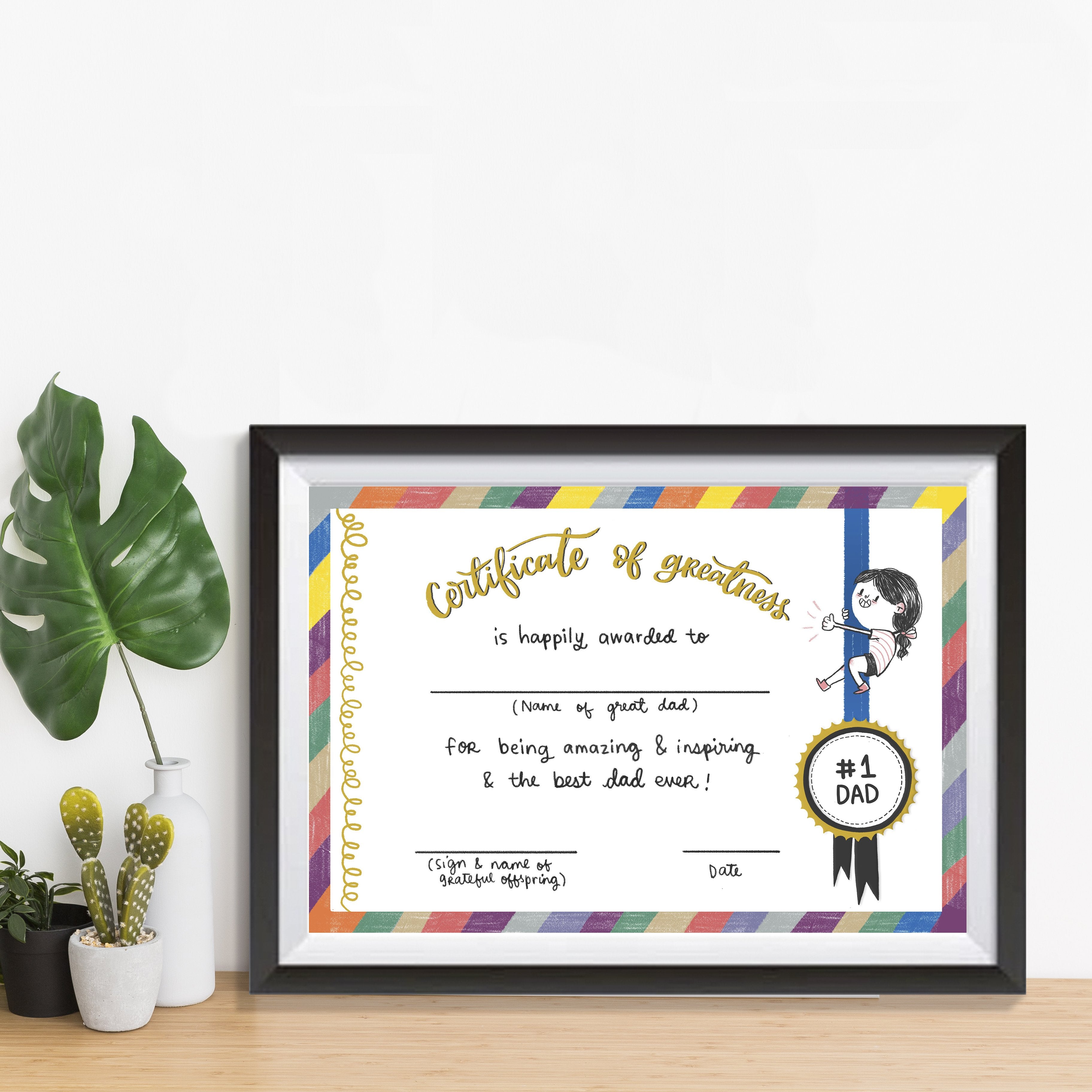 Best Mom Certificate