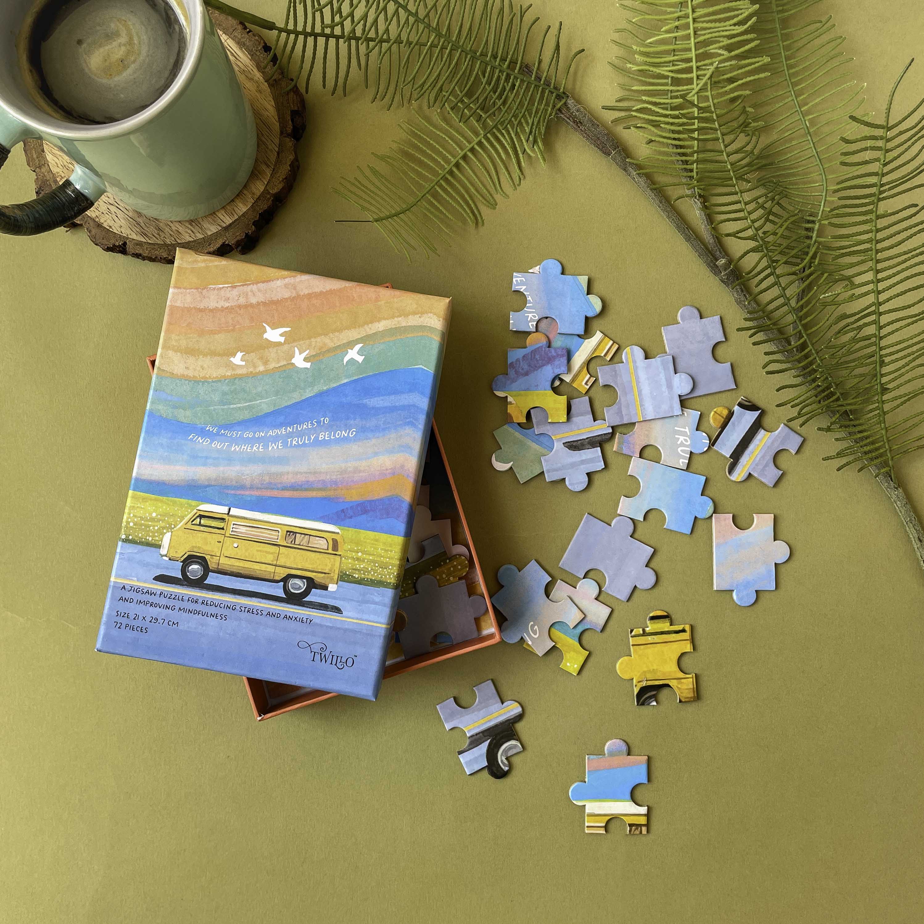 Go on Adventures - Positivity Puzzle