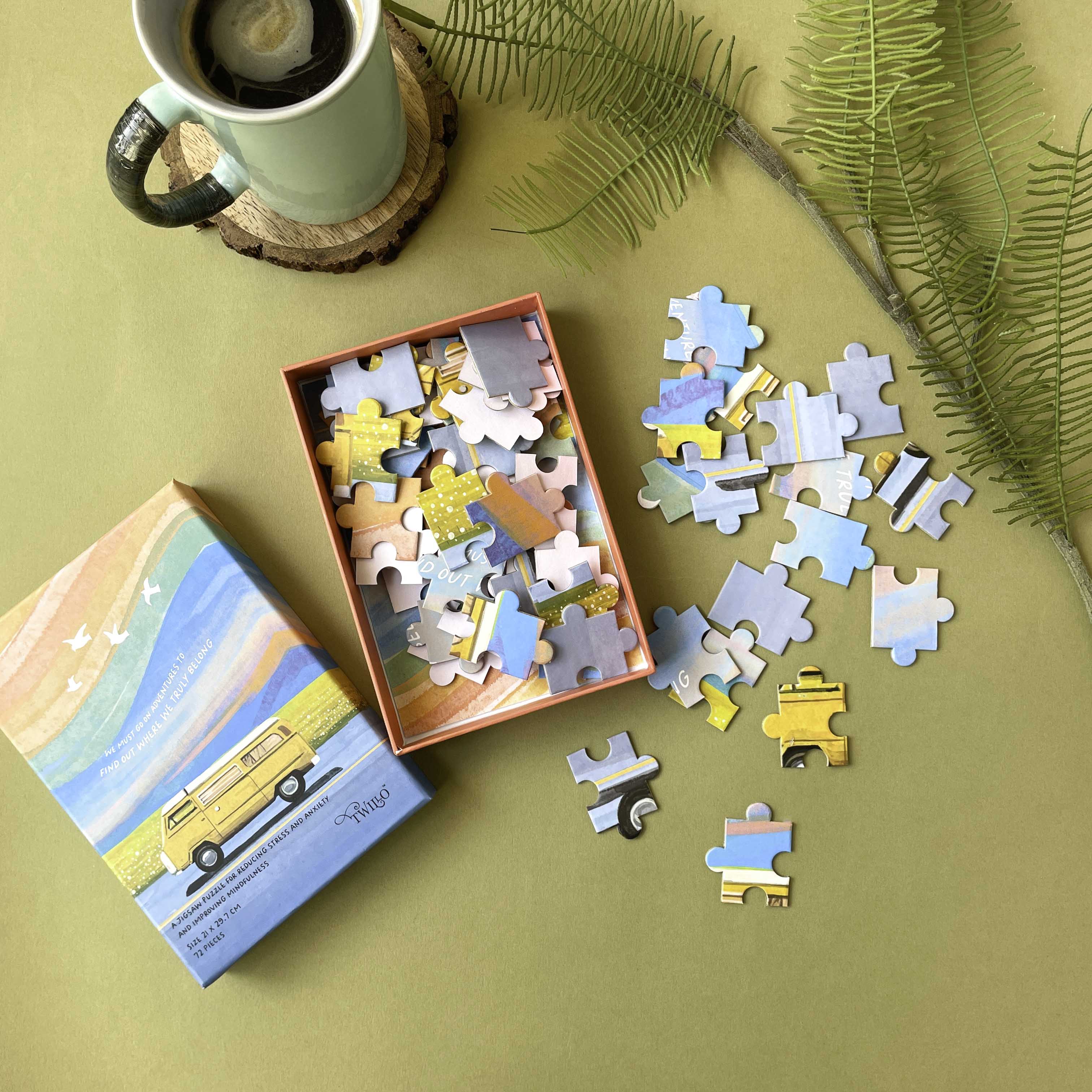 Go on Adventures - Positivity Puzzle