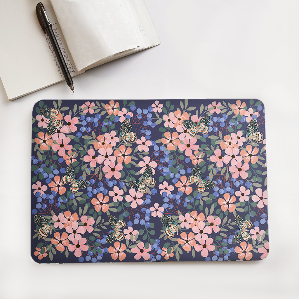 Blue Garden of Eden Laptop Skin