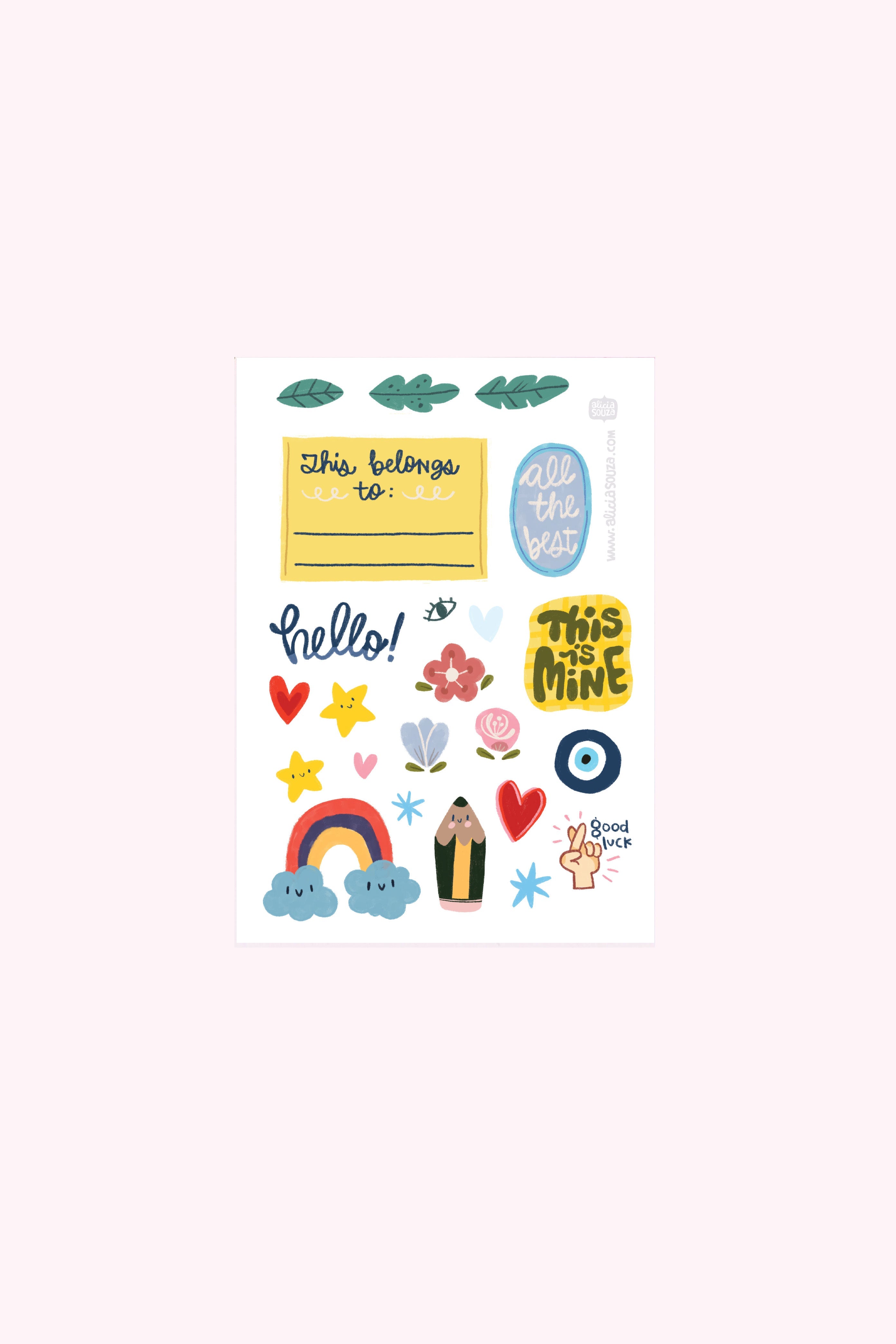 Blossom Stroke Clipfolio | Clipboard & Notepad Duo