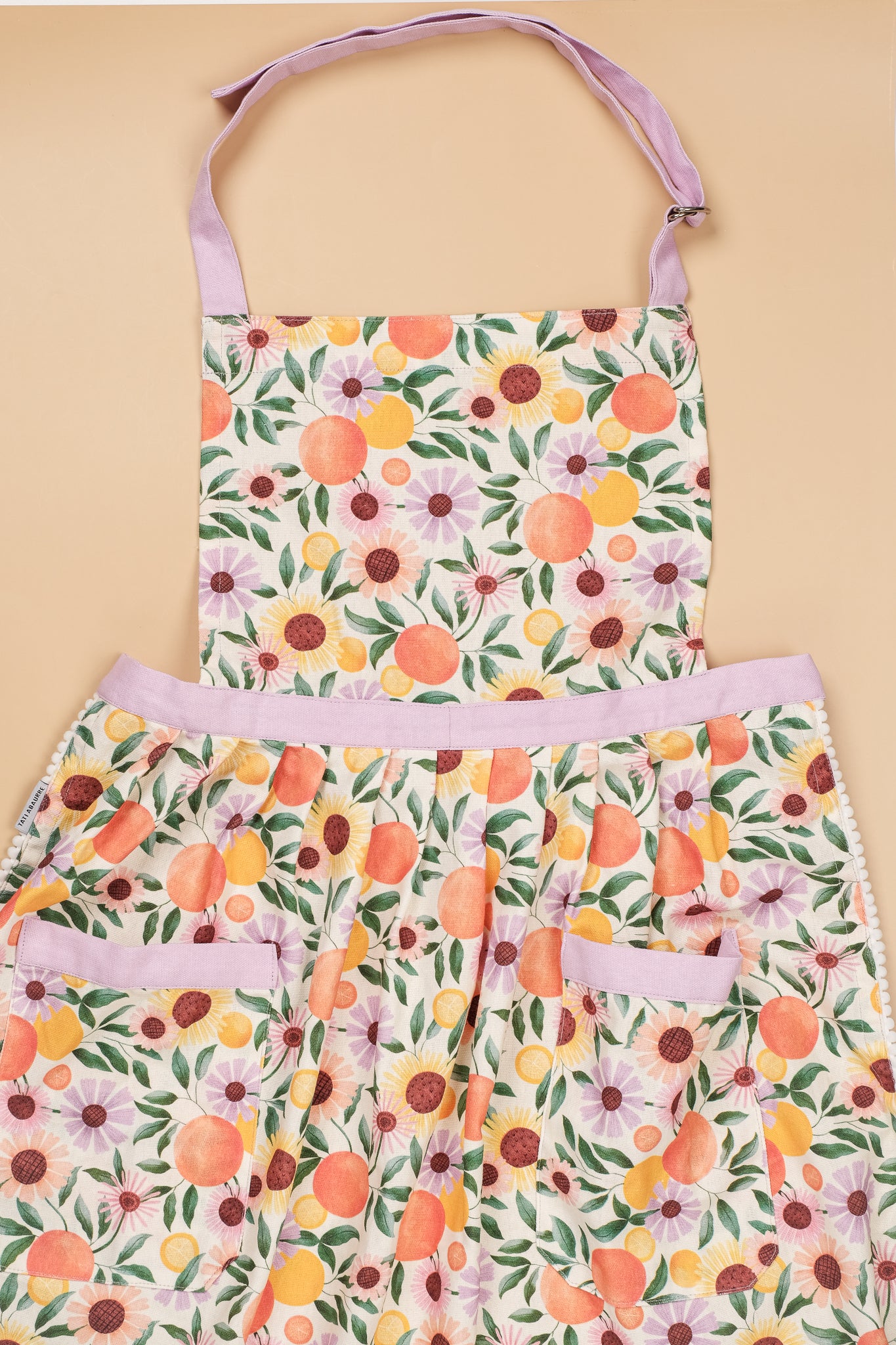 Orange Garden Apron