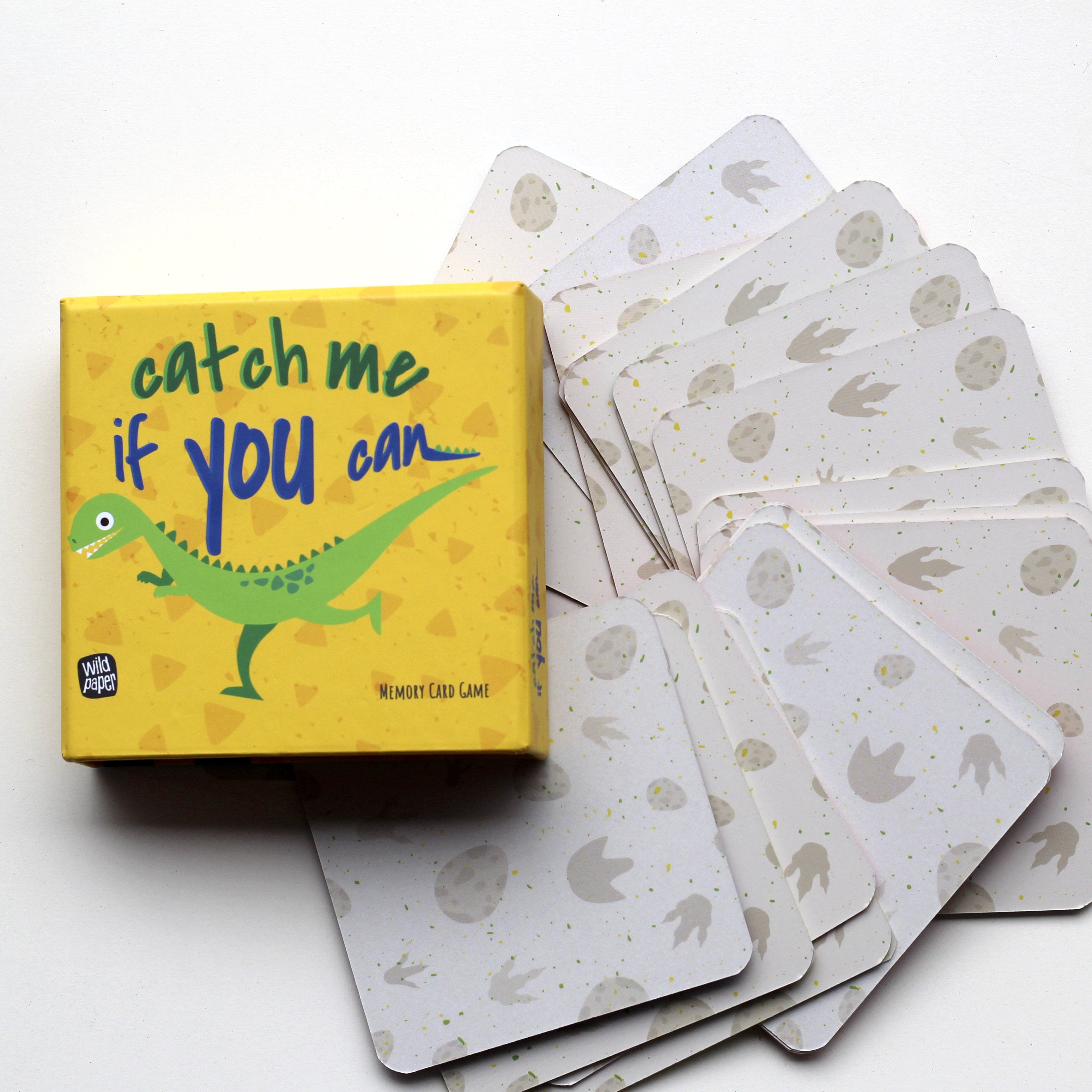 Catch Me If You Can Memory Card Game