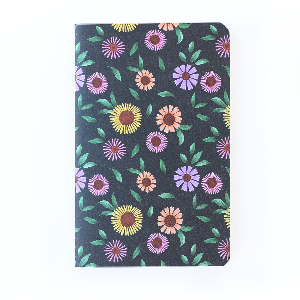 Orange Garden Notebook Set