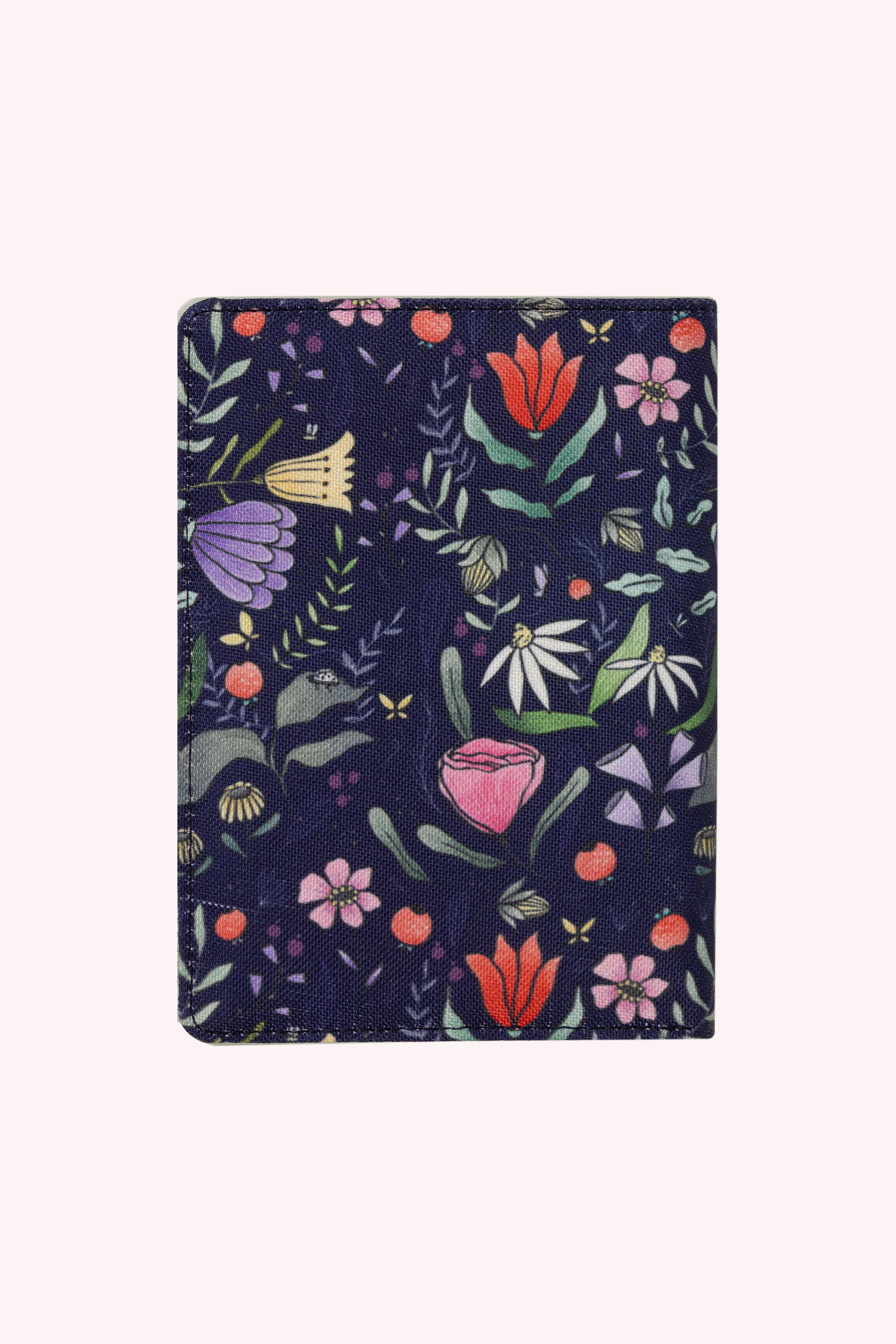 Purple Floral Passport Sleeve