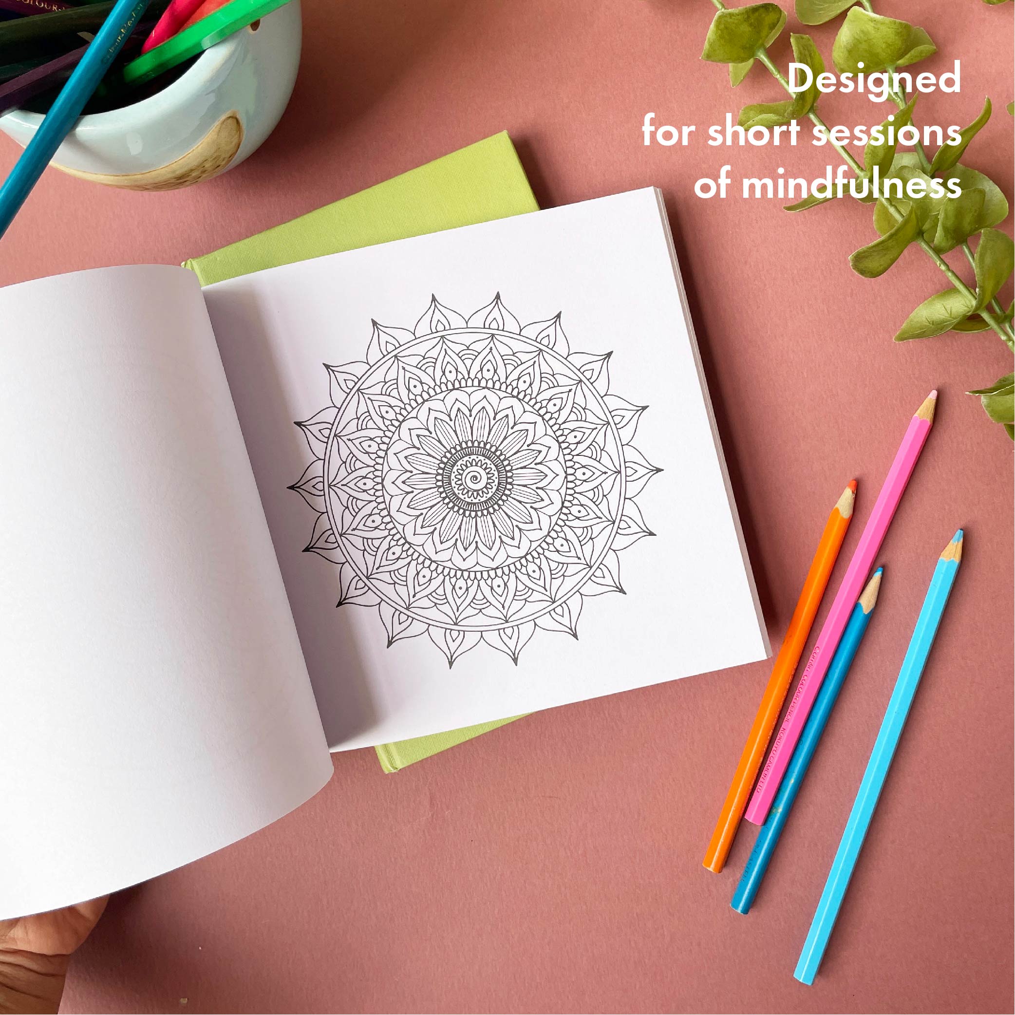 Mindfulness with Mandalas Colouring Book