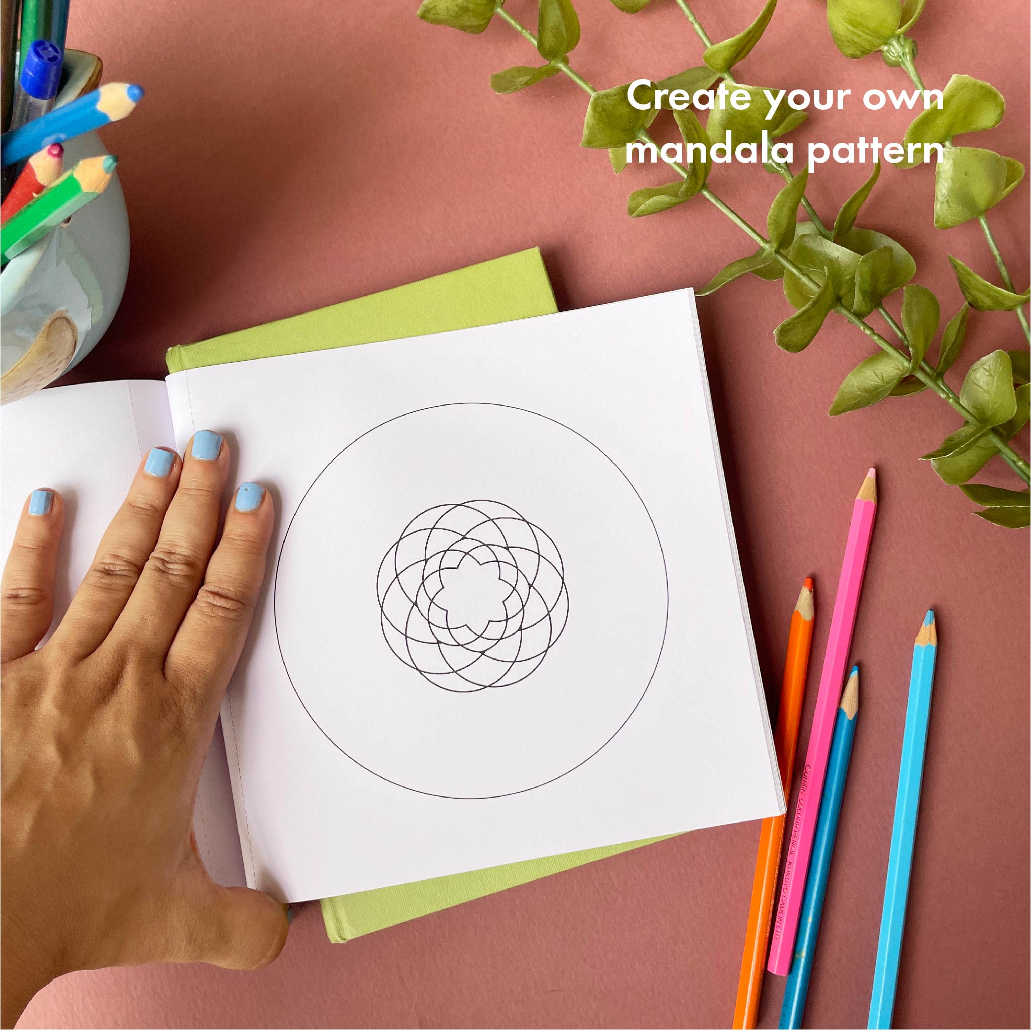 Mindfulness with Mandalas Colouring Book