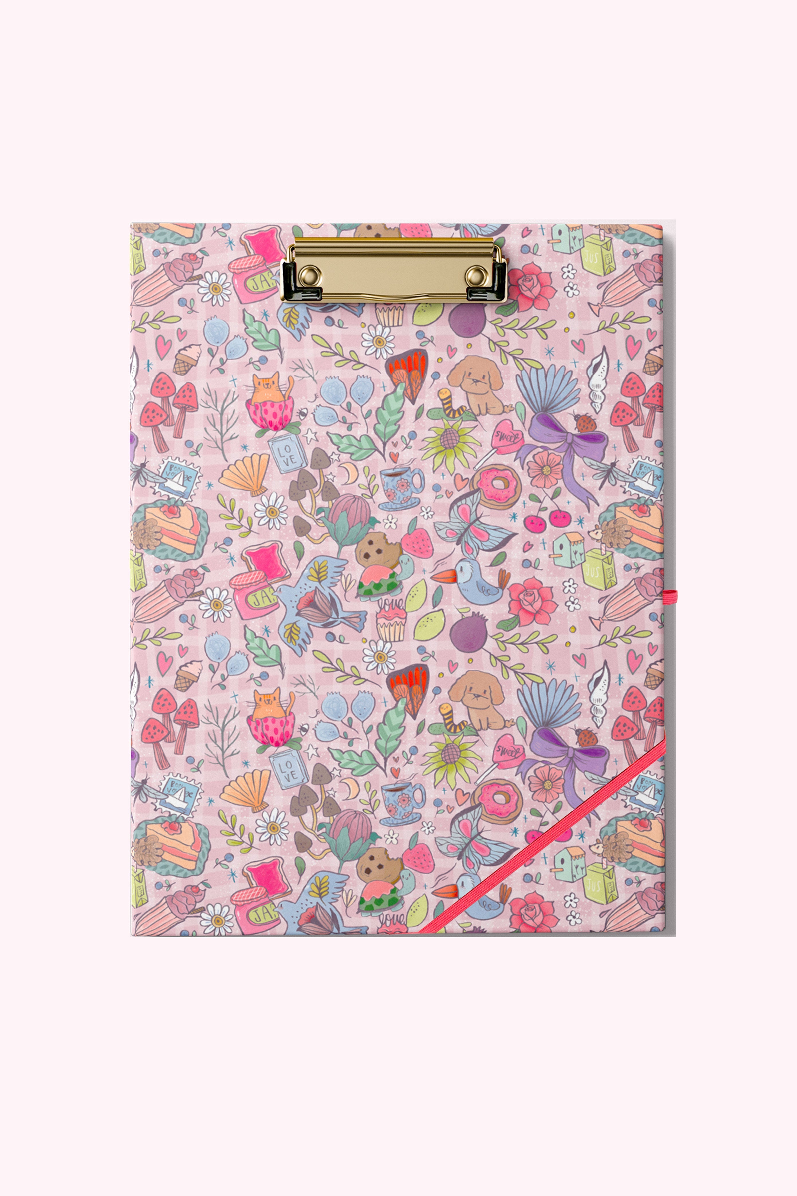 Sweetest Thing Clipfolio | Clipboard & Notepad Duo