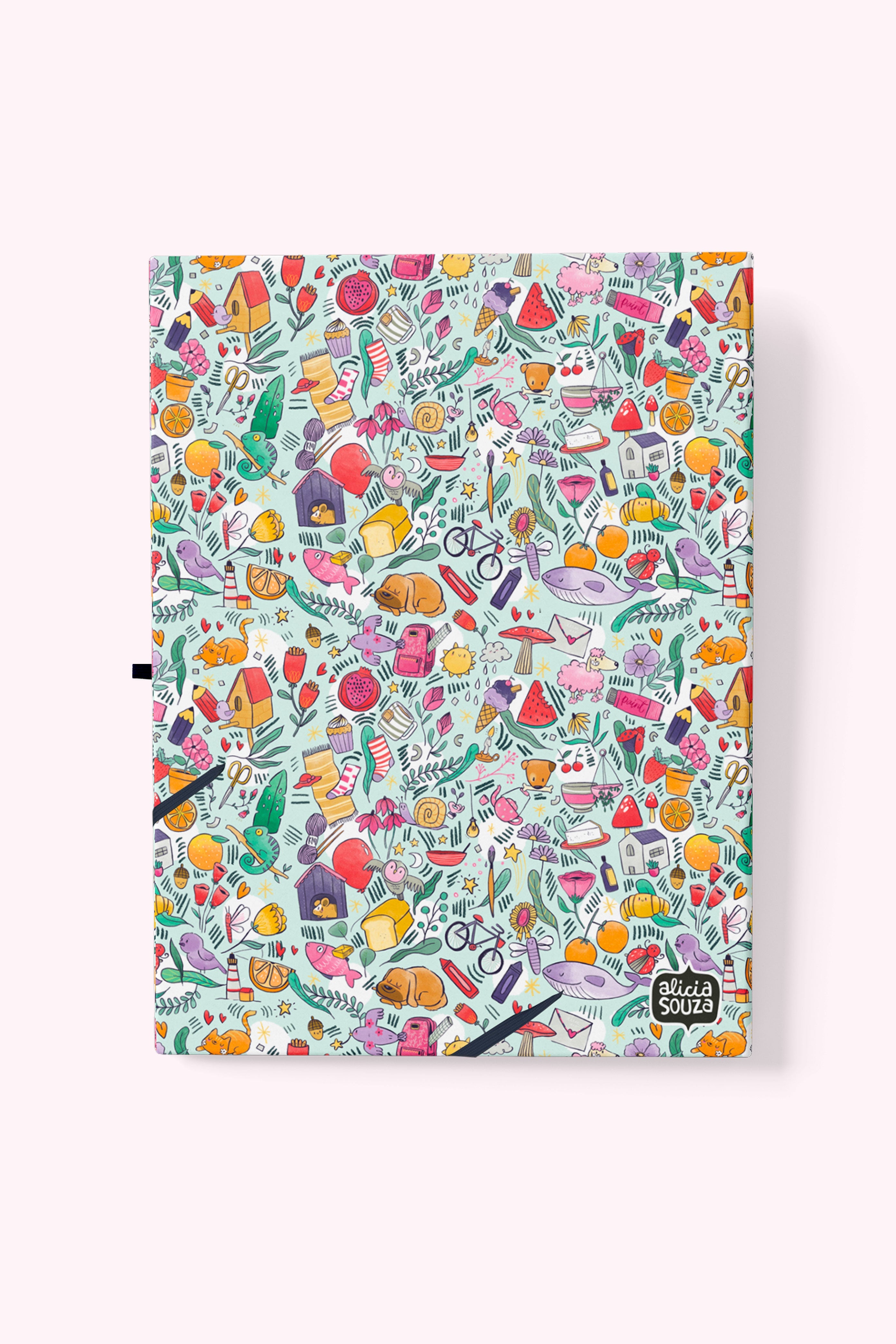 Wonderful World Clipfolio | Clipboard & Notepad Duo