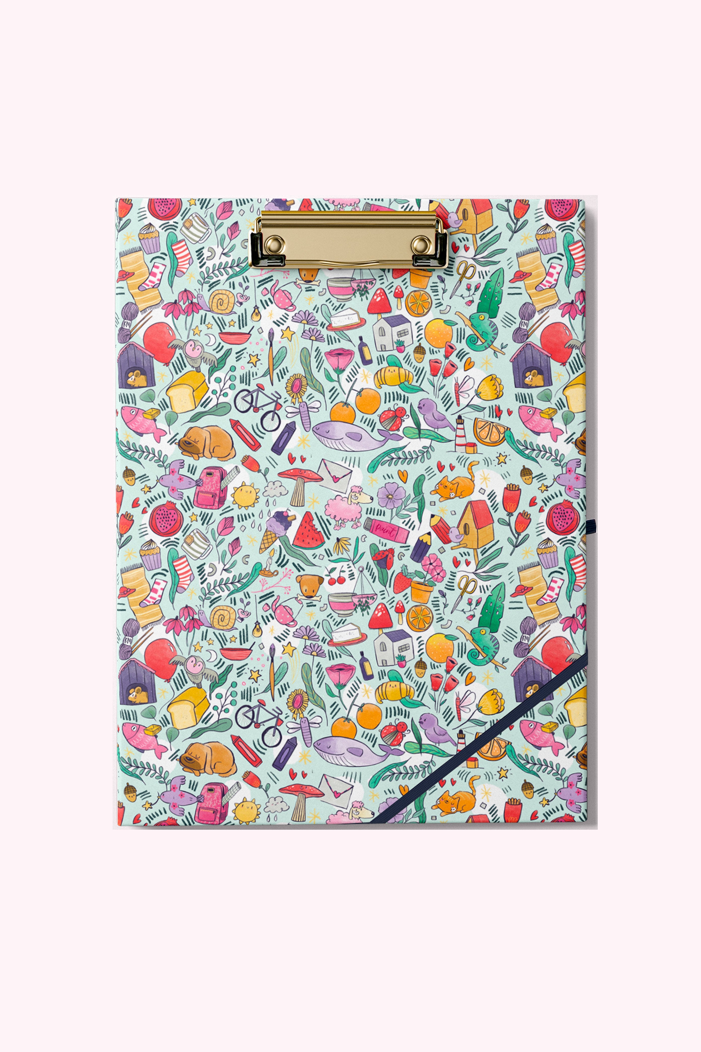 Wonderful World Clipfolio | Clipboard & Notepad Duo